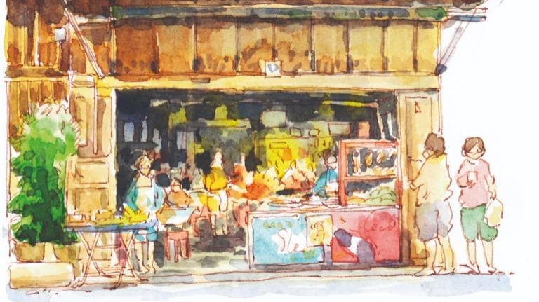 431 วาดเมือง ชุมชนริมนํ้าจันทบูร