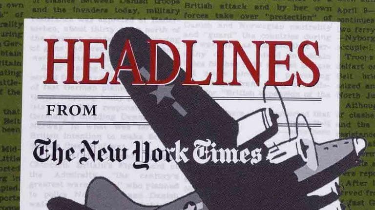 459 Souvenir & History “พาดหัวข่าวประวัติศาสตร์” จาก นิวยอร์กไทมส์