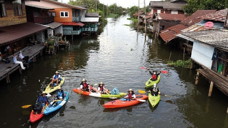 445 เมือง-คลอง-คน ลงเรือล่อง “คลอง” สำรวจวิถี “คน” สองฝั่ง “เมือง”