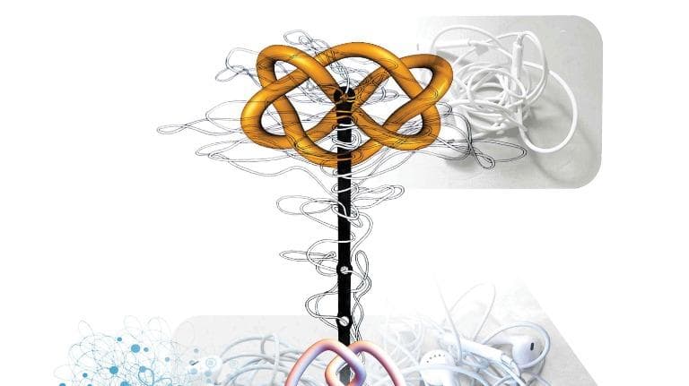 451 วิทย์คิดไม่ถึง ทำไมสายหูฟัง ต้องพันกันยุ่งตลอด ?