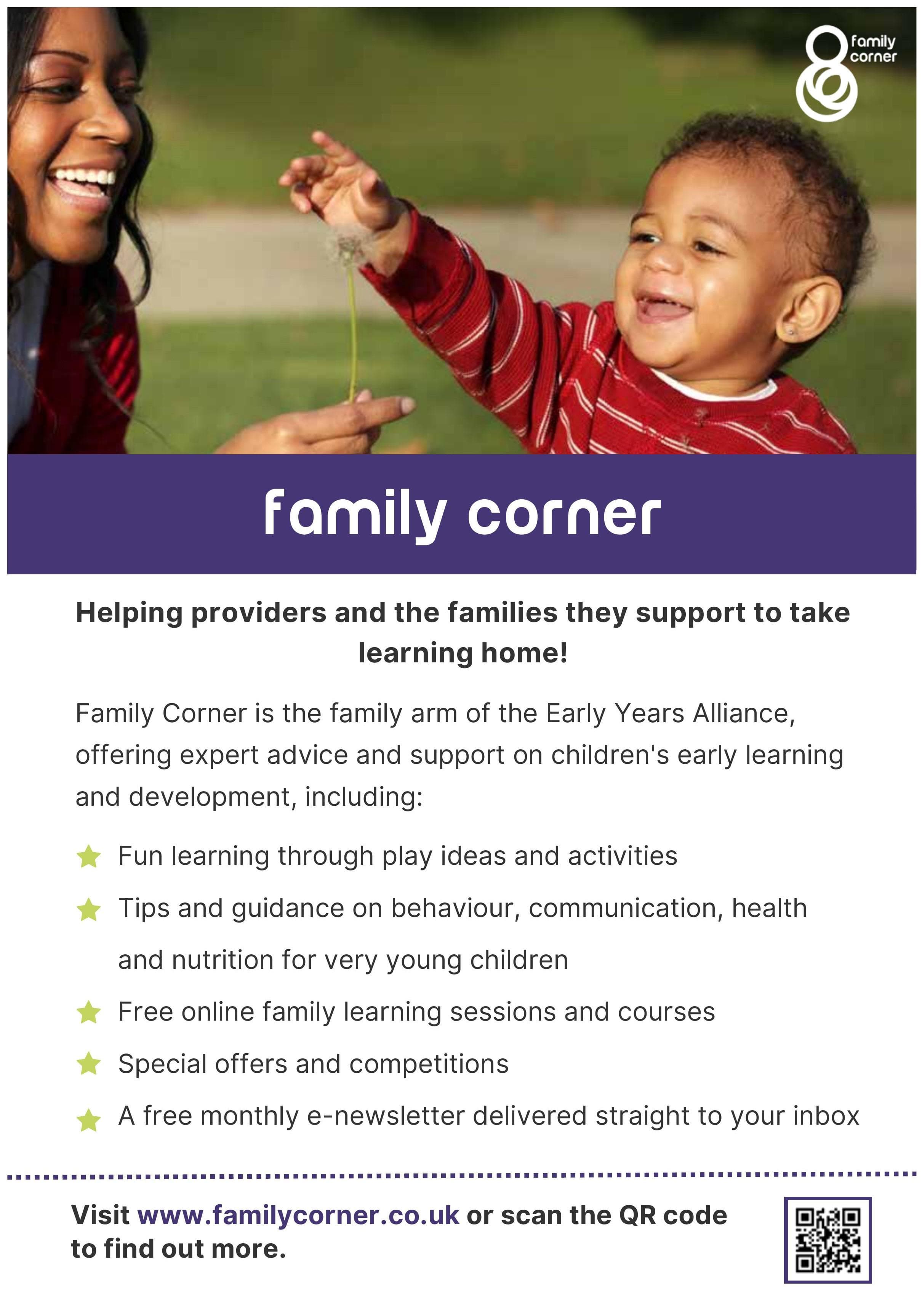 Advertisement: Family Corner