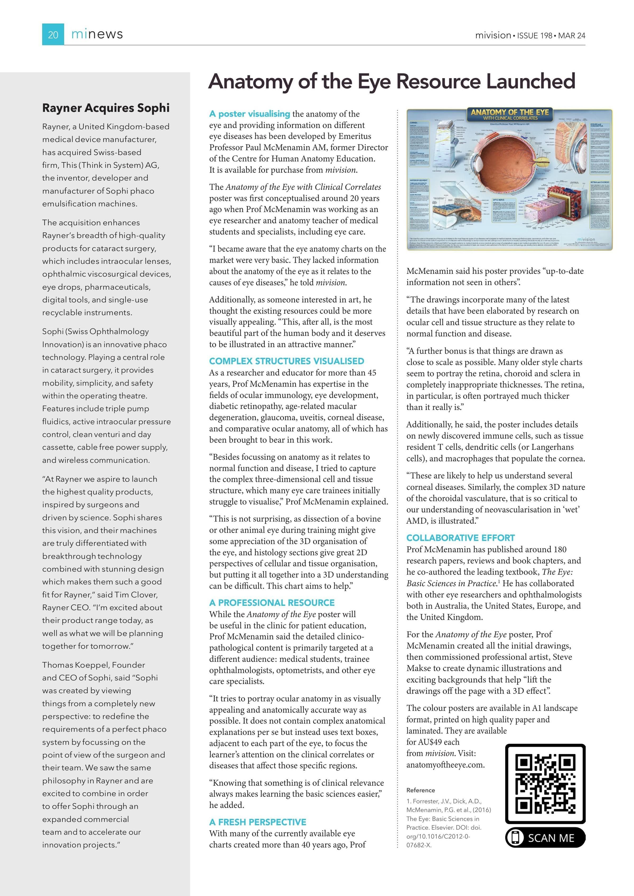 Rayner Acquires Sophi