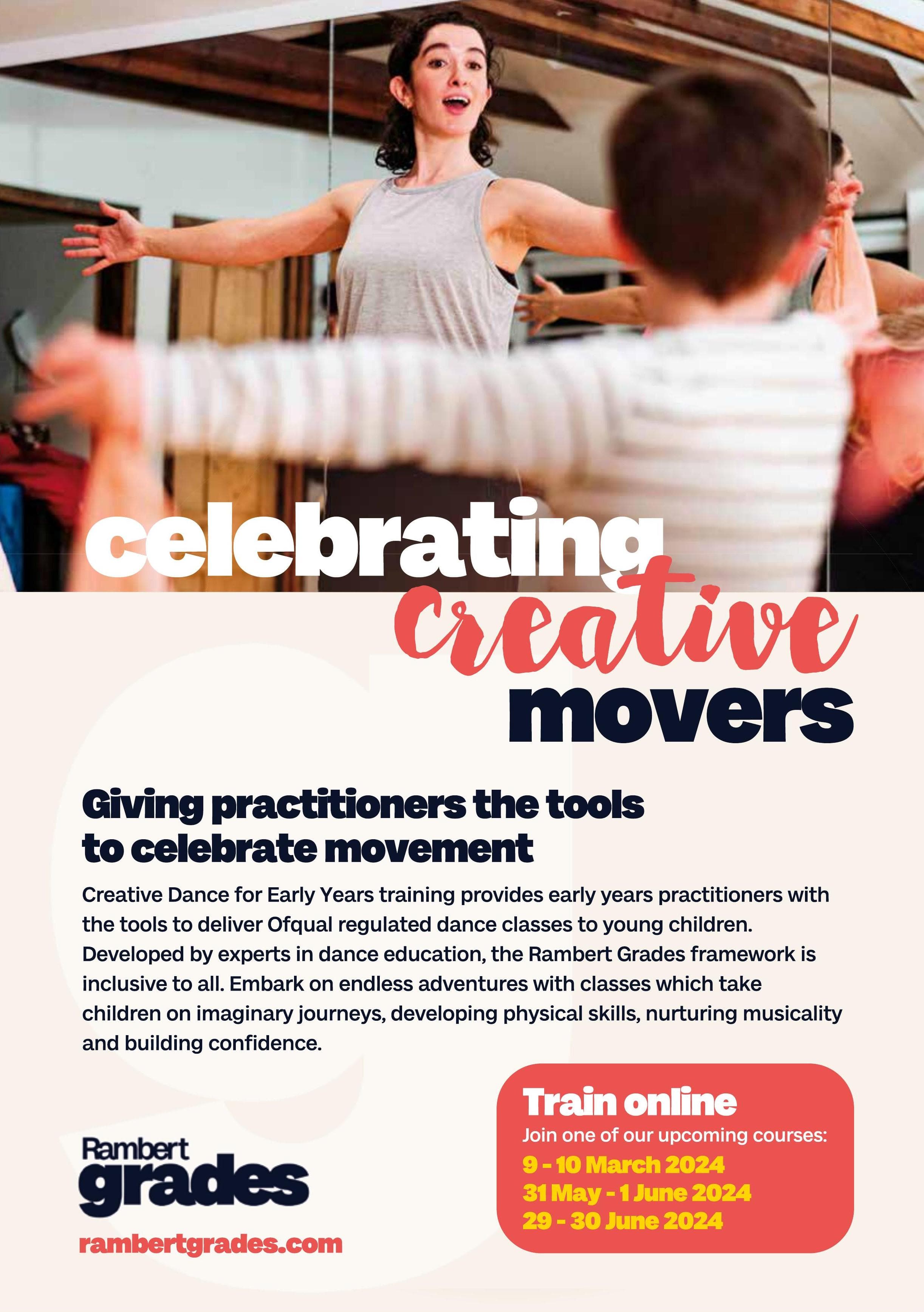 Rambert grades advert