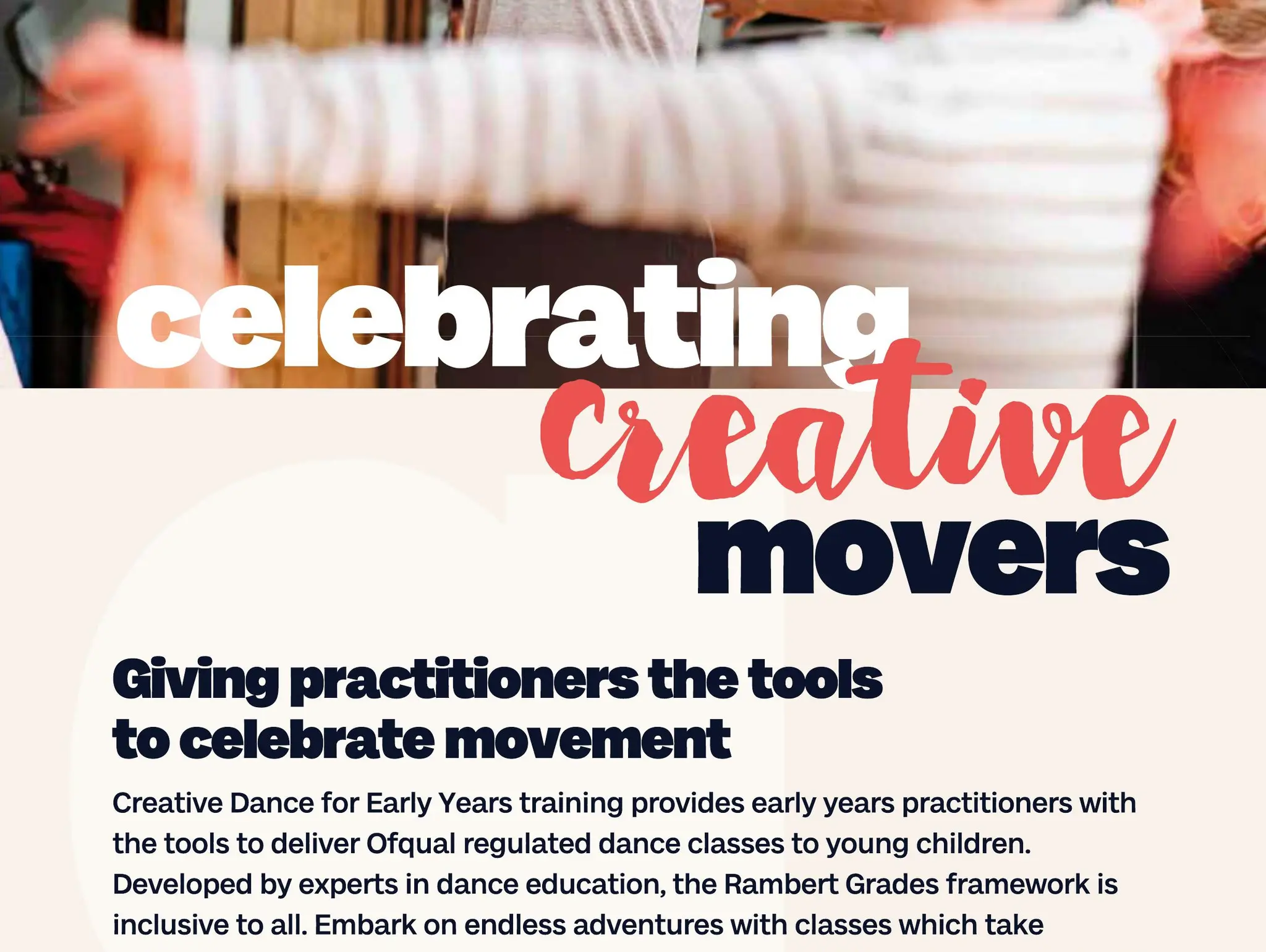 Rambert grades advert