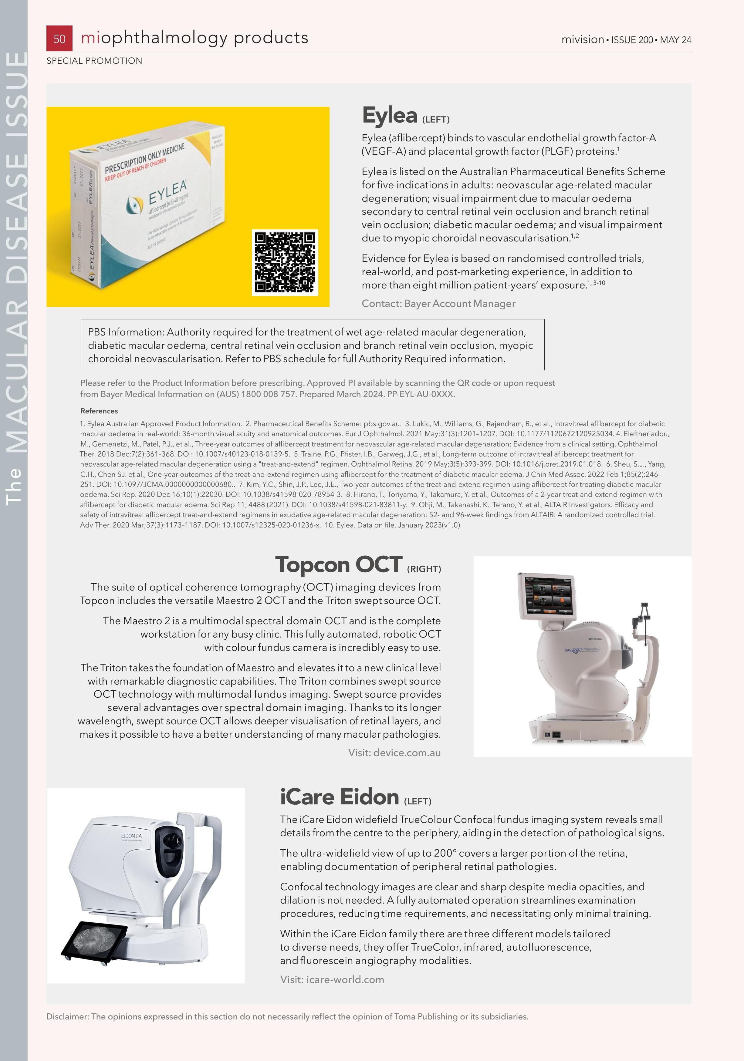 Ophthalmology Products
