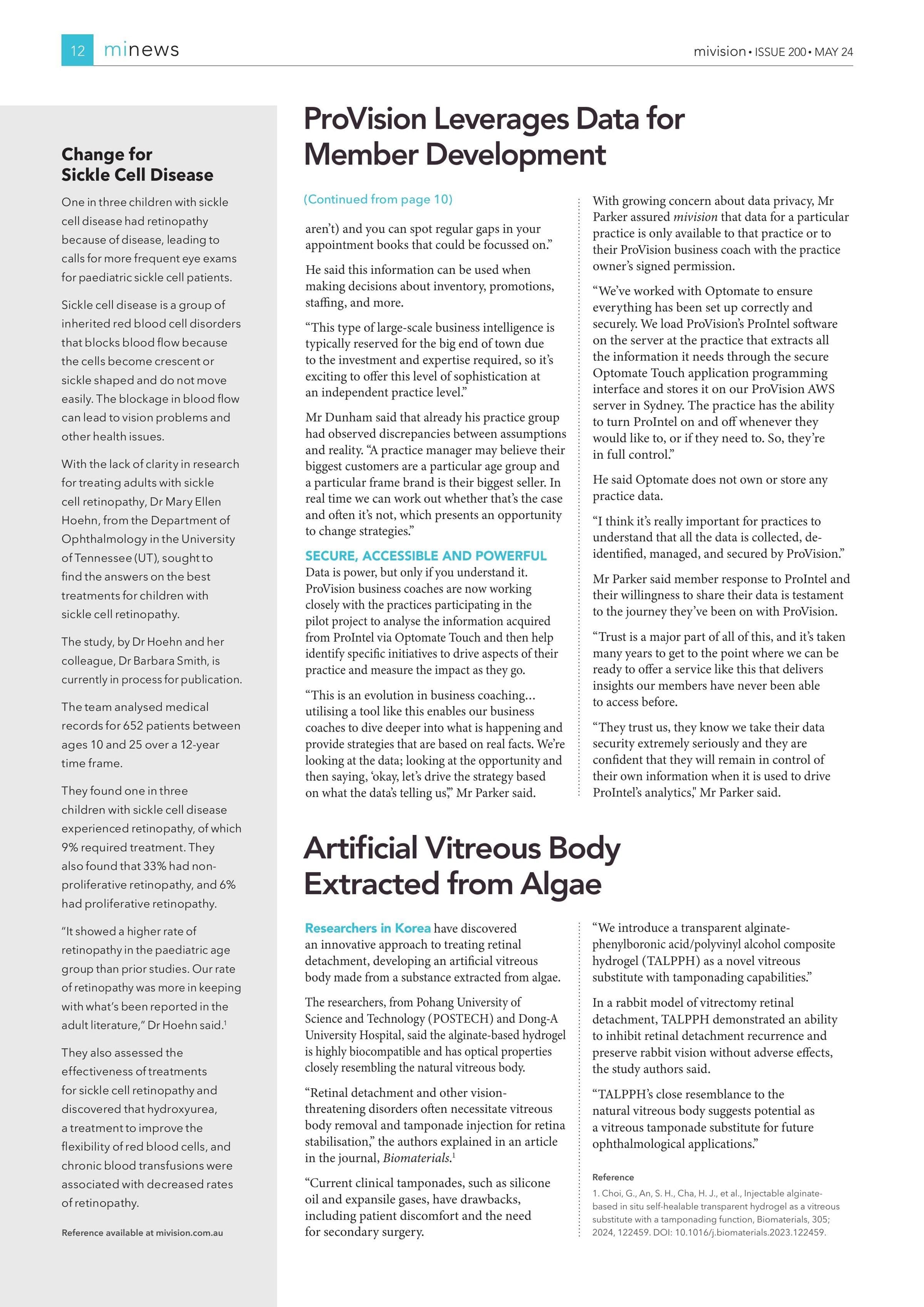 Change for Sickle Cell Disease