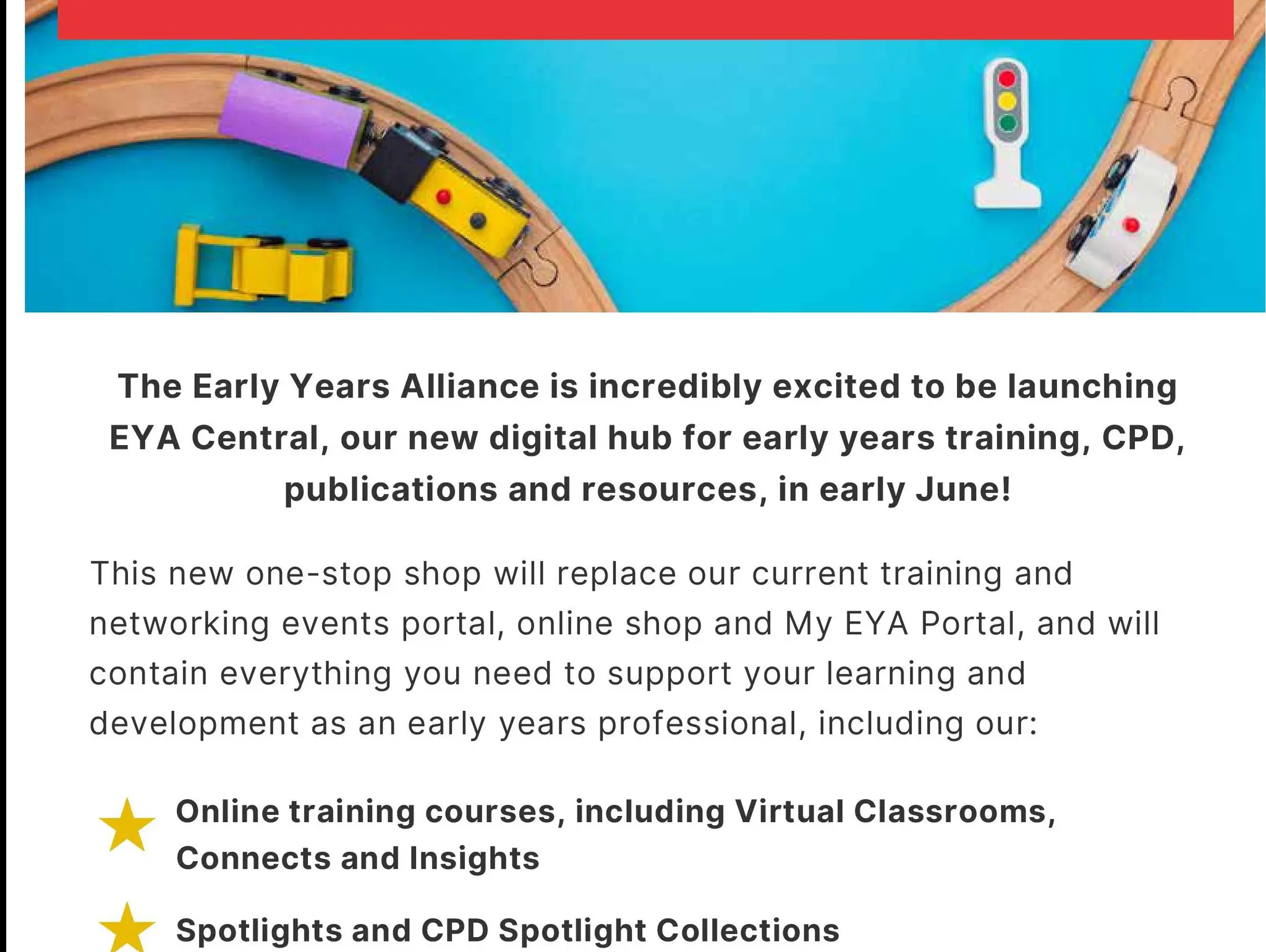 Coming soon: EYA Central!