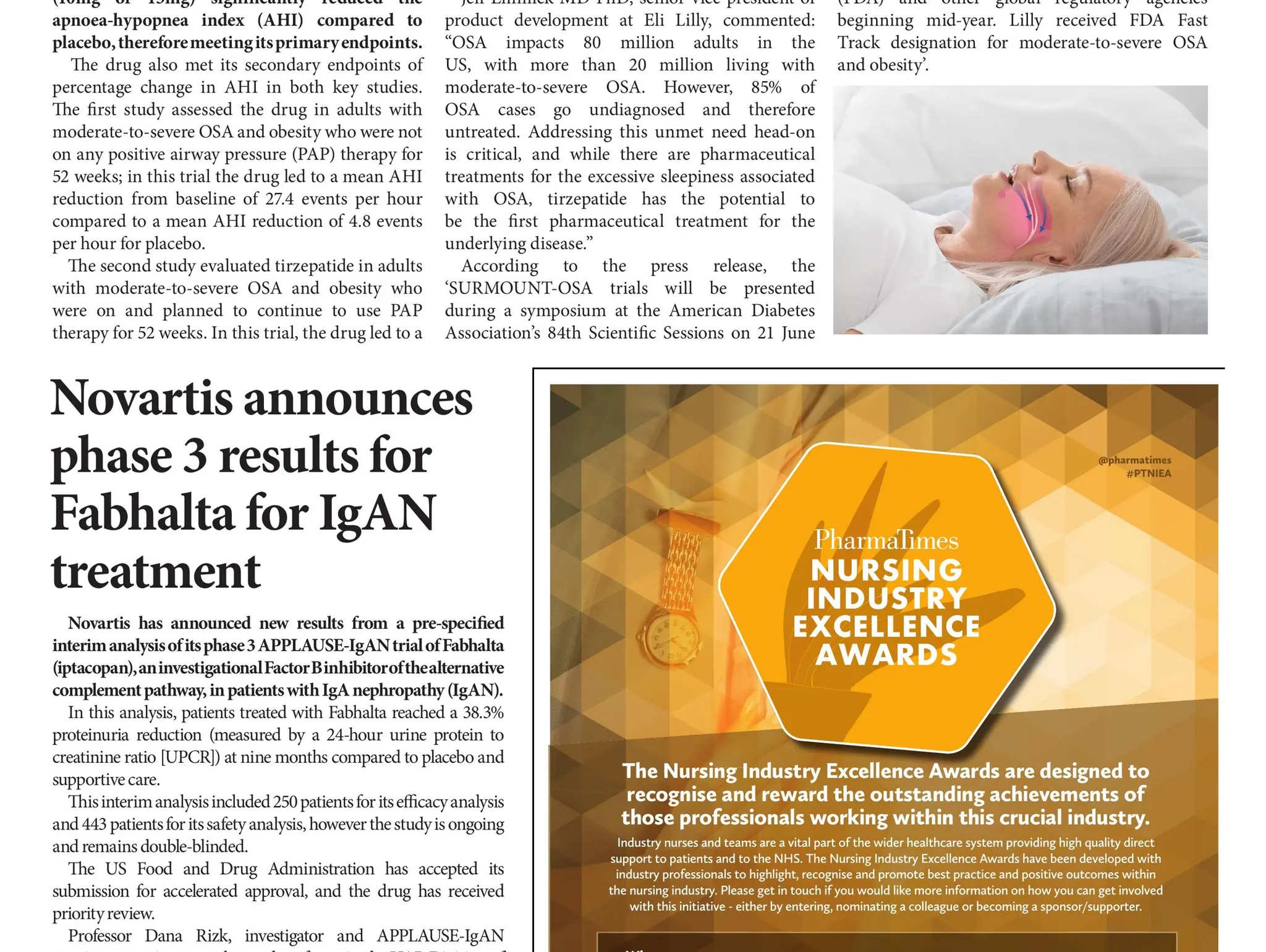 Novartis announces phase 3 results for Fabhalta for IgAN treatment