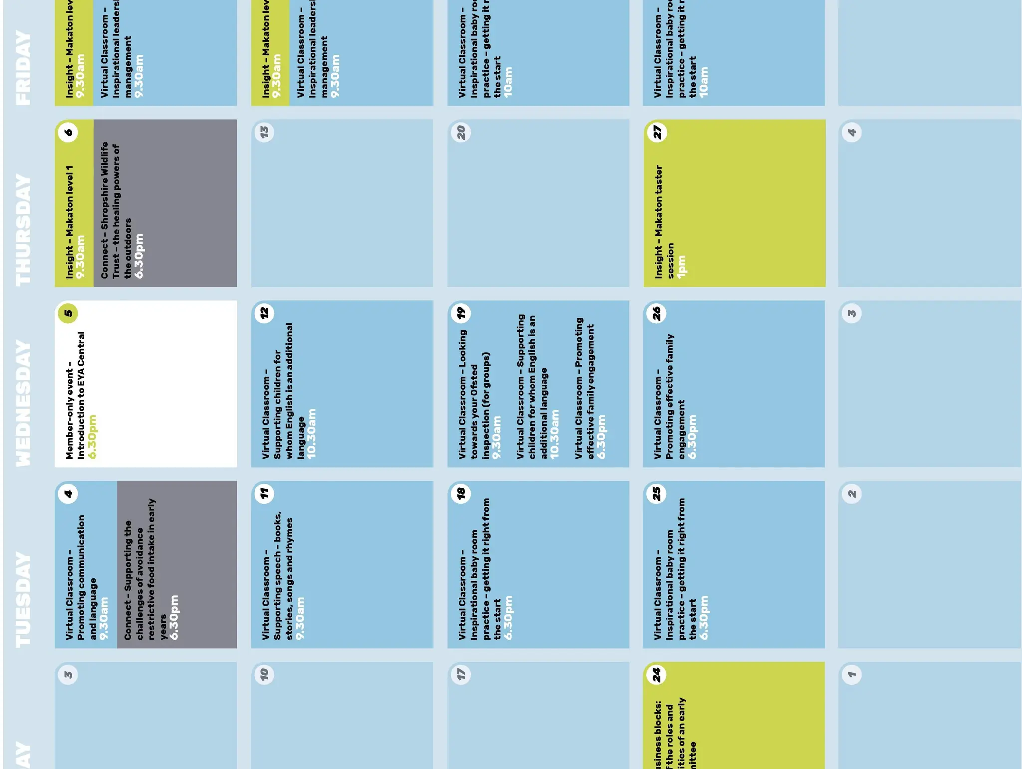 Dates for your diary: June 2024