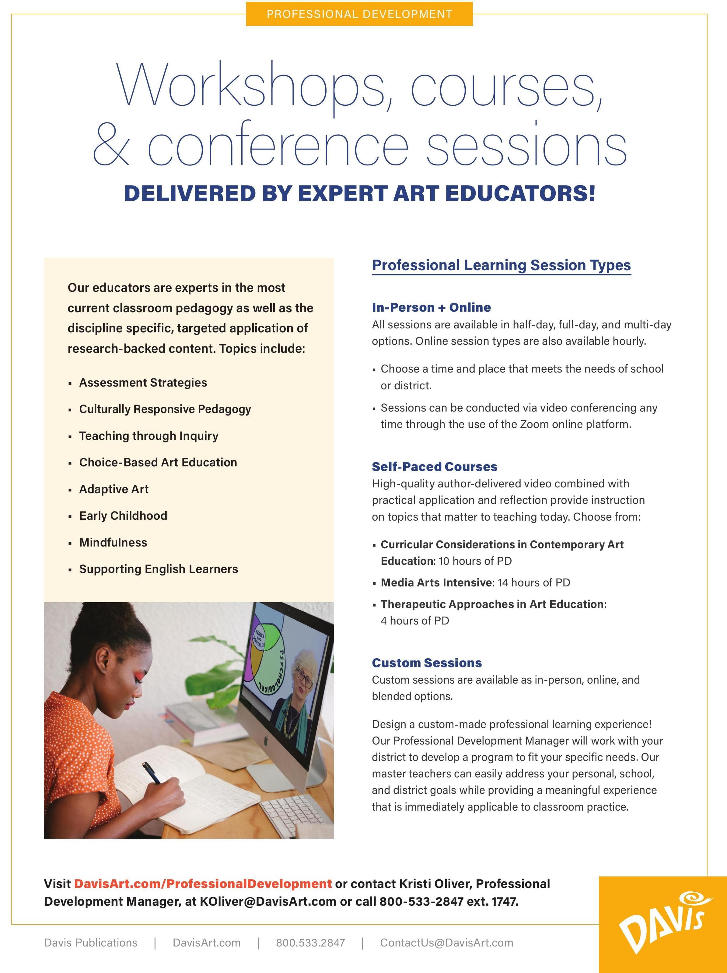 Professional Development from Davis