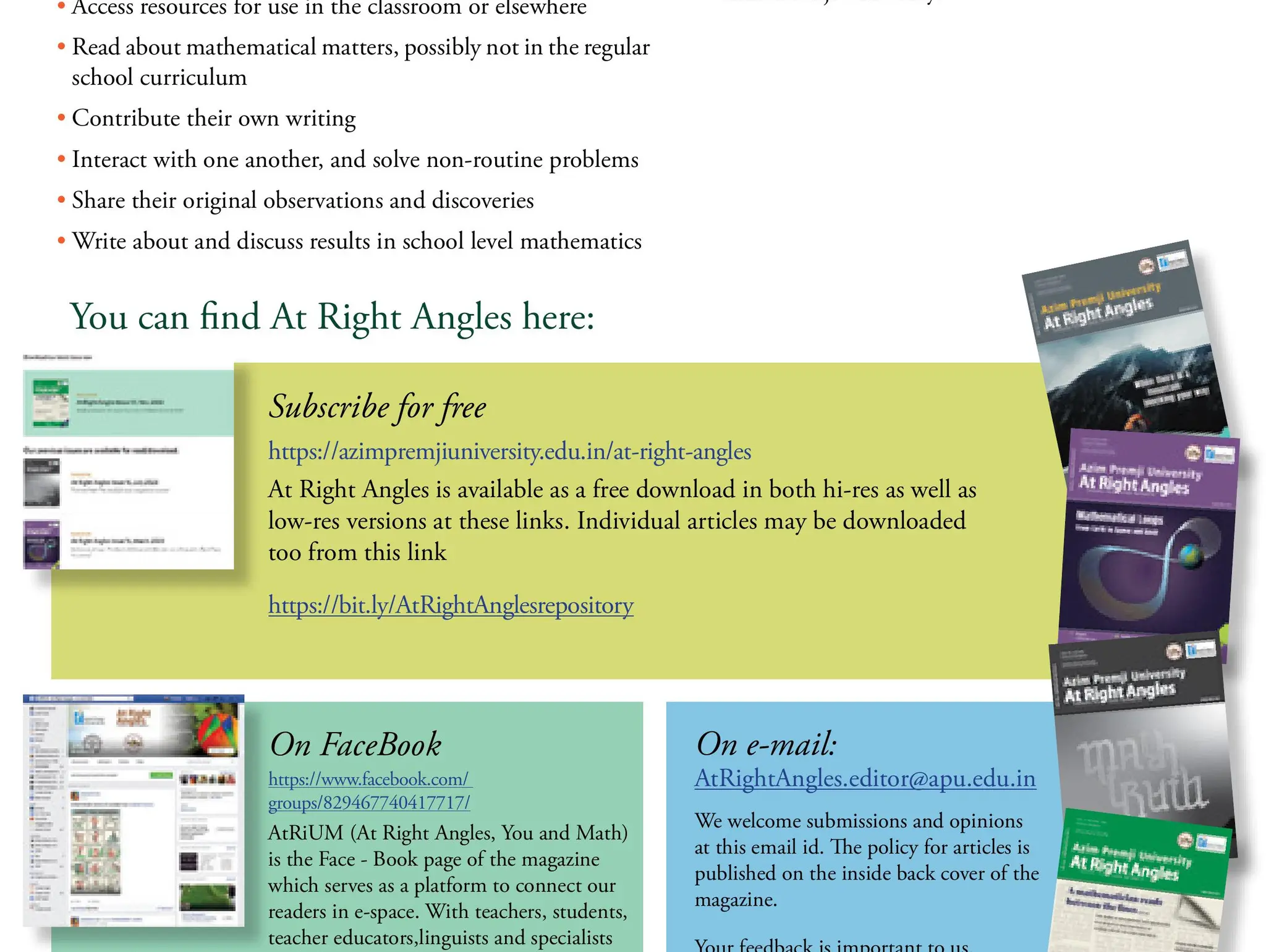 Azim Premji University At Right Angles