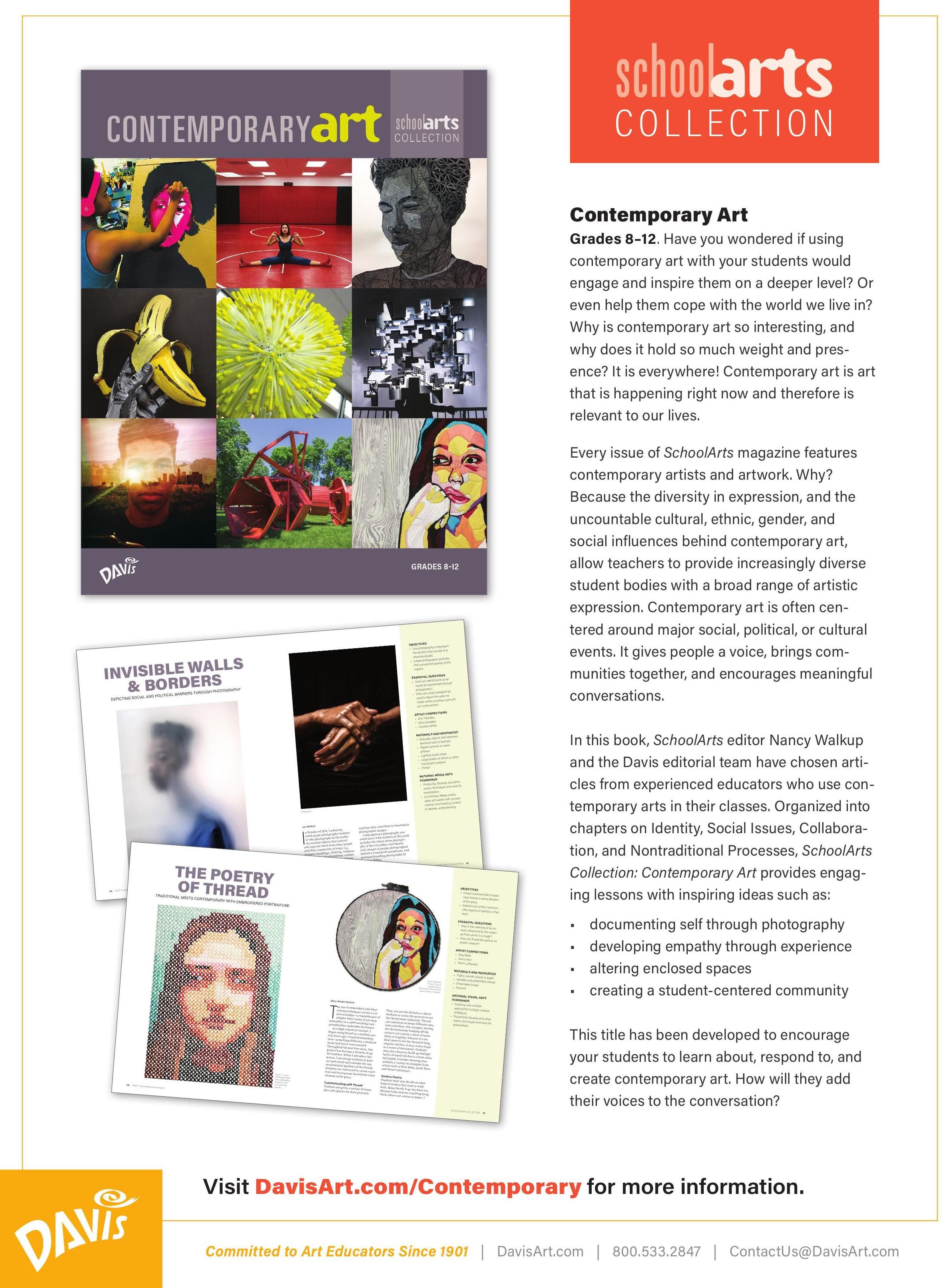 SchoolArts Collection: Contemporary Art