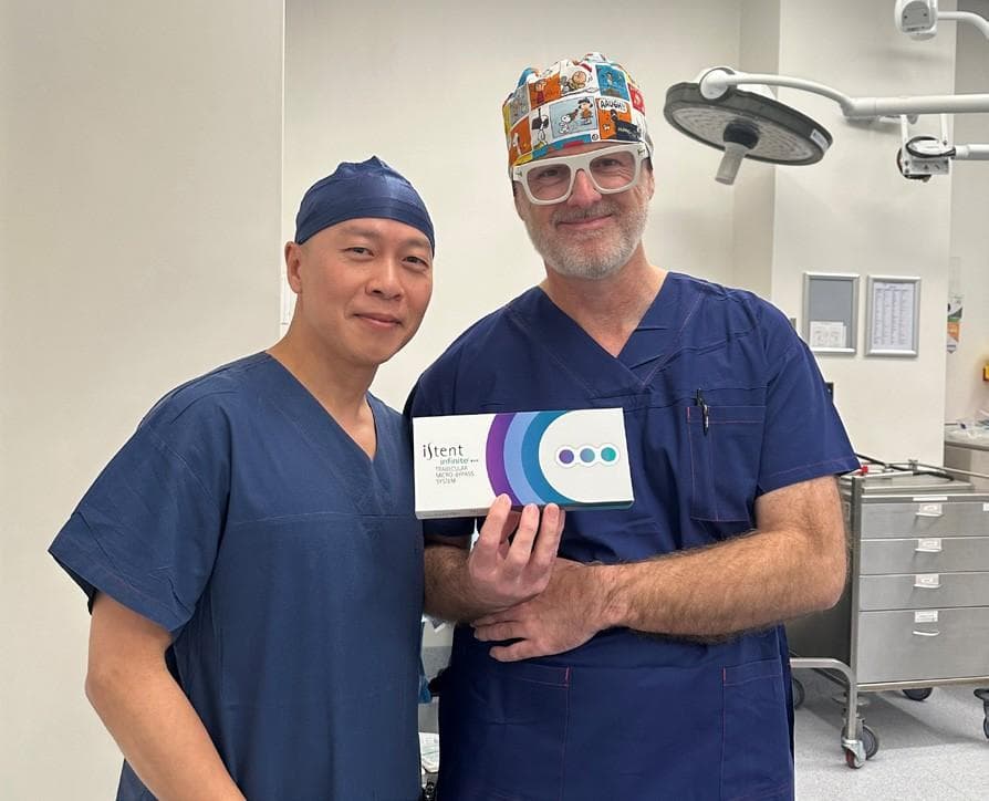 New Glaukos MIGS Device TGA Approved