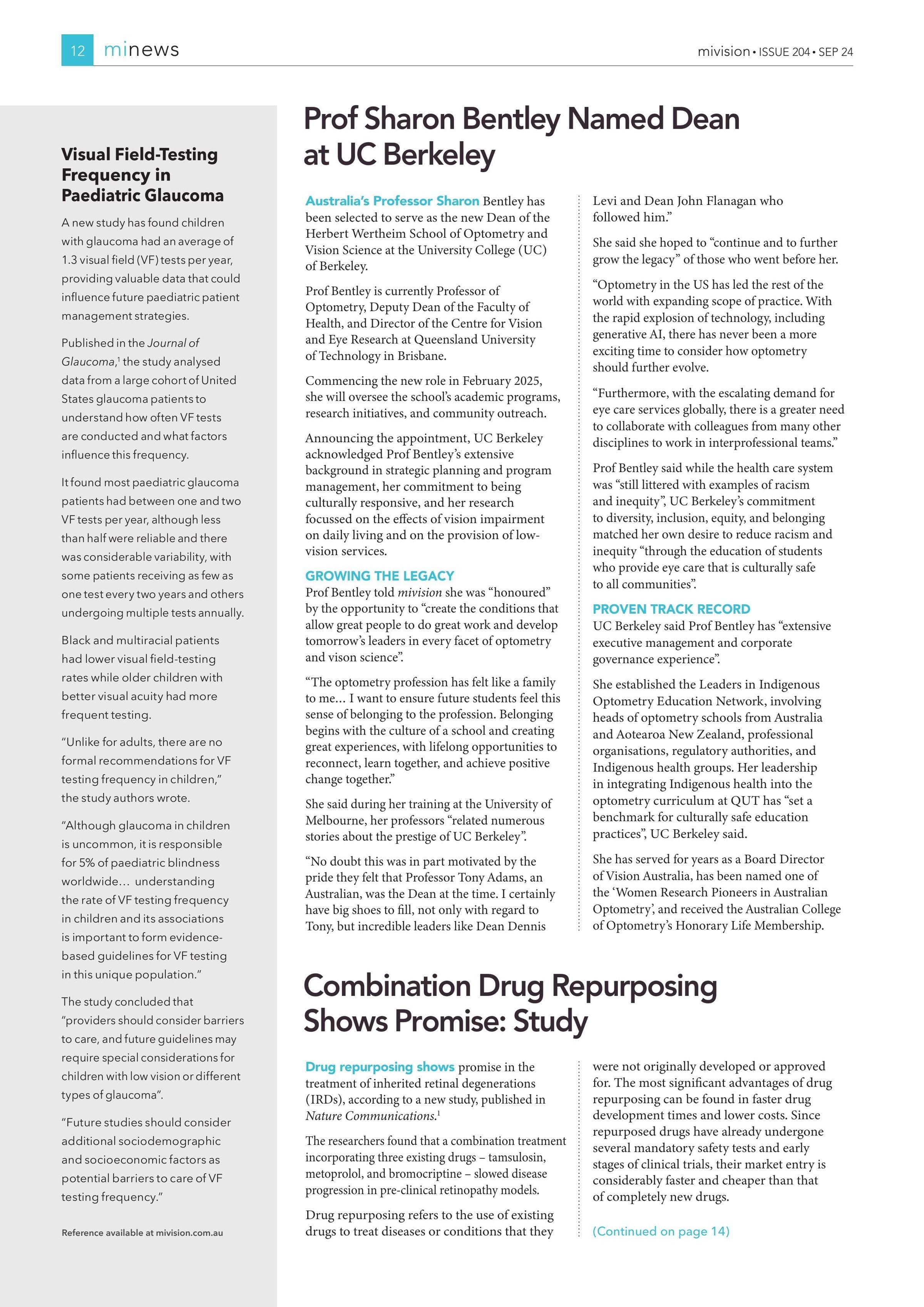 Visual Field-Testing Frequency in Paediatric Glaucoma