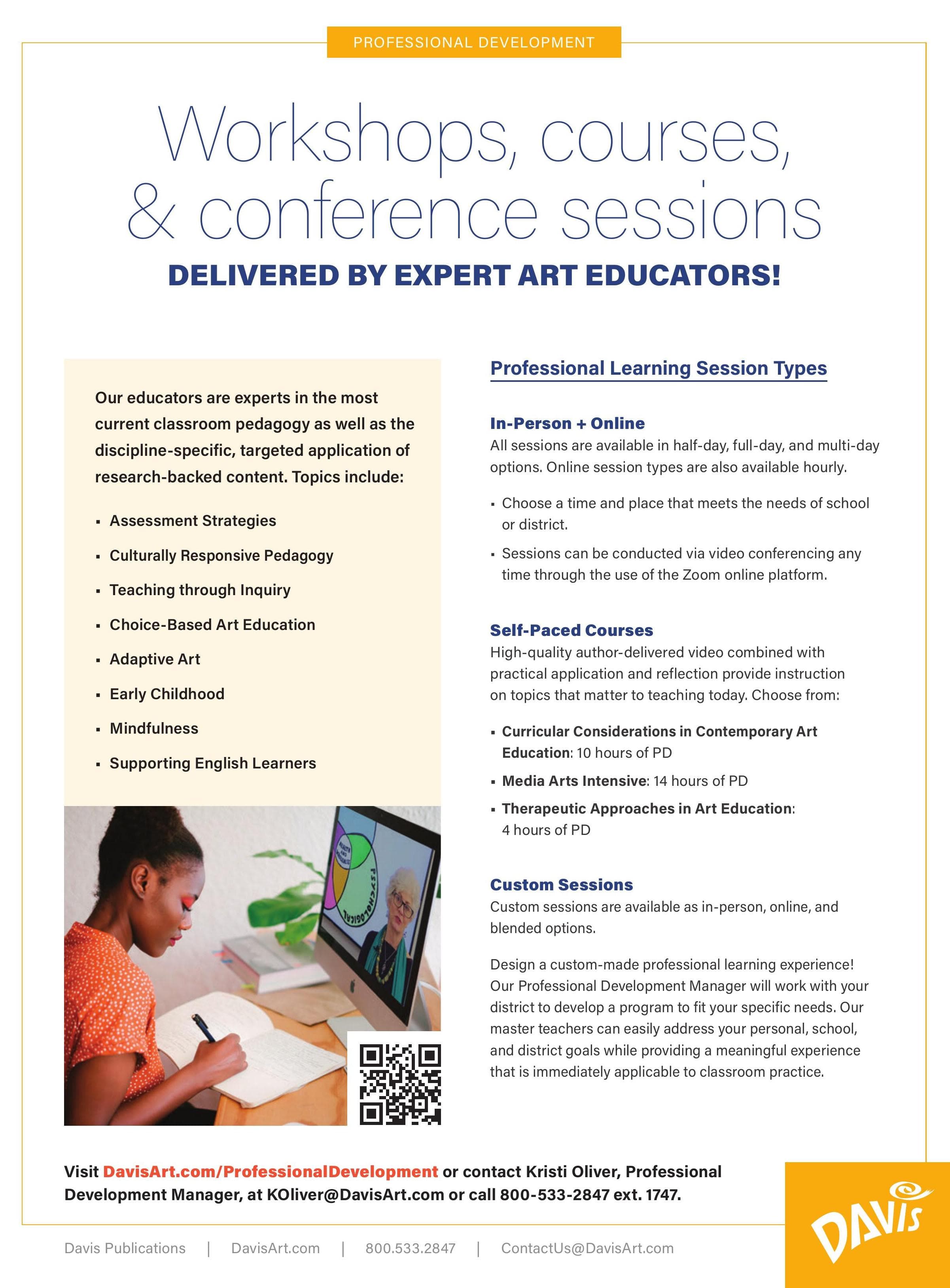 Professional Development from Davis