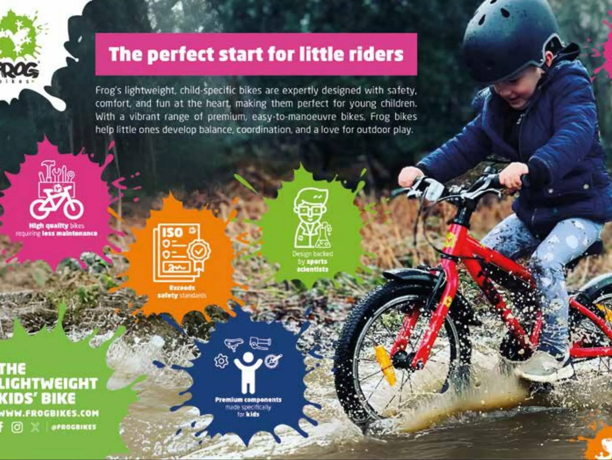 Frog bikes and GoPak