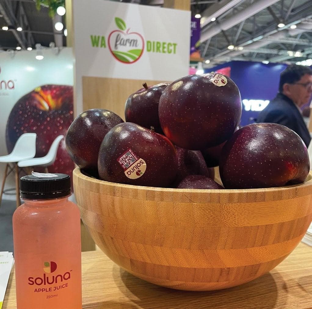 SOLUNA® APPLES showcased at Asia Fruit Logistica 2024