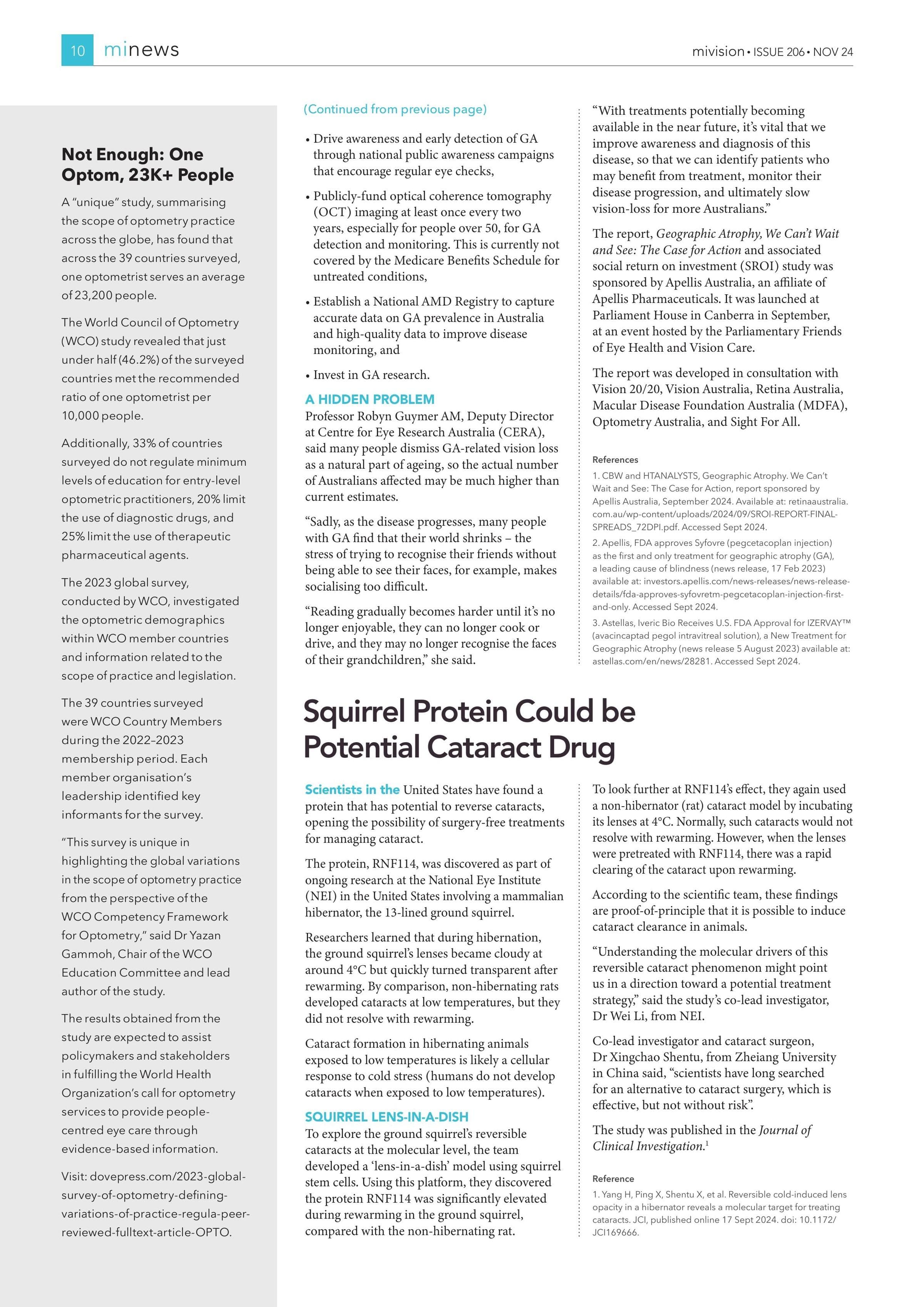 Not Enough: One Optom, 23K+ People