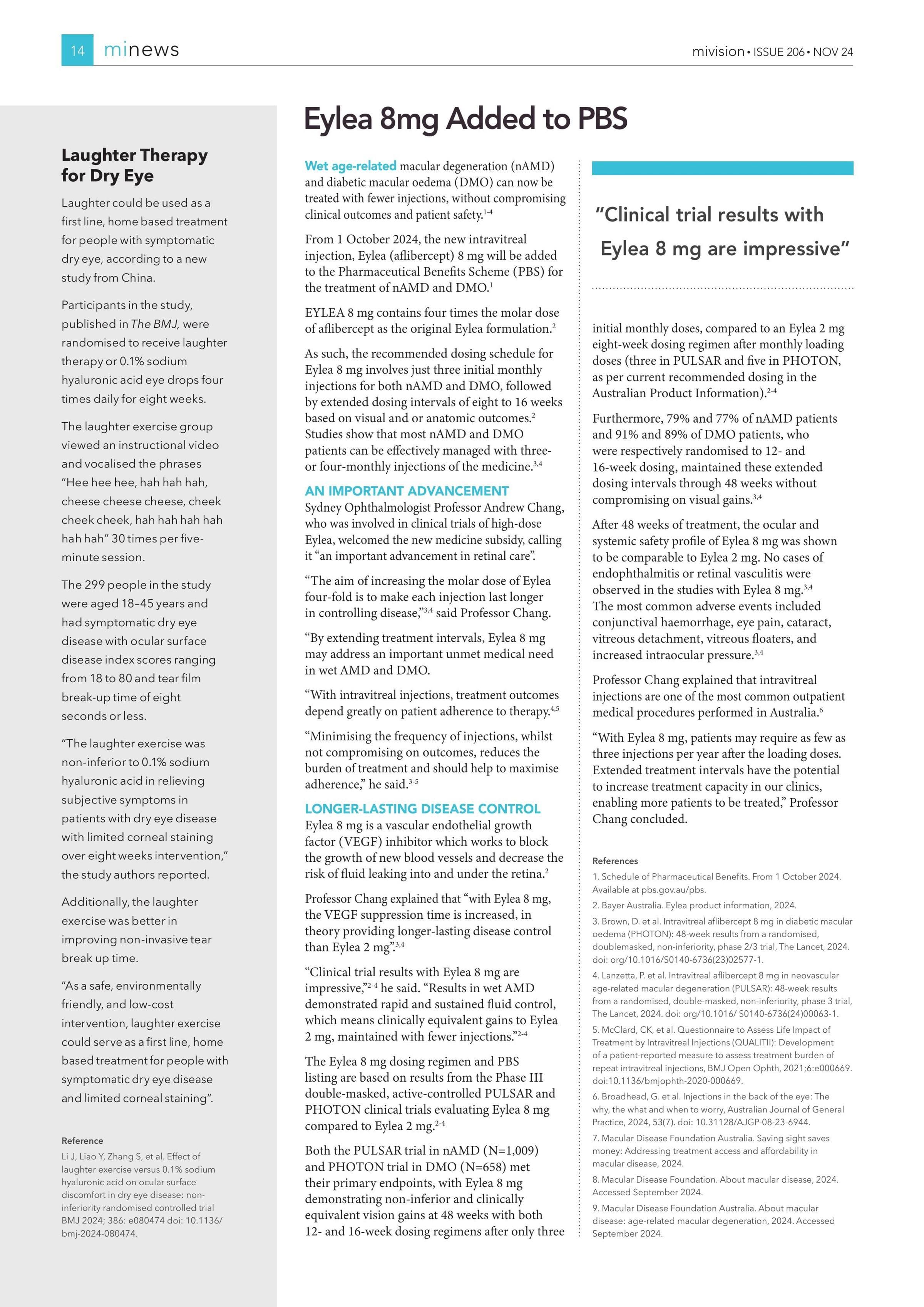 Laughter Therapy for Dry Eye