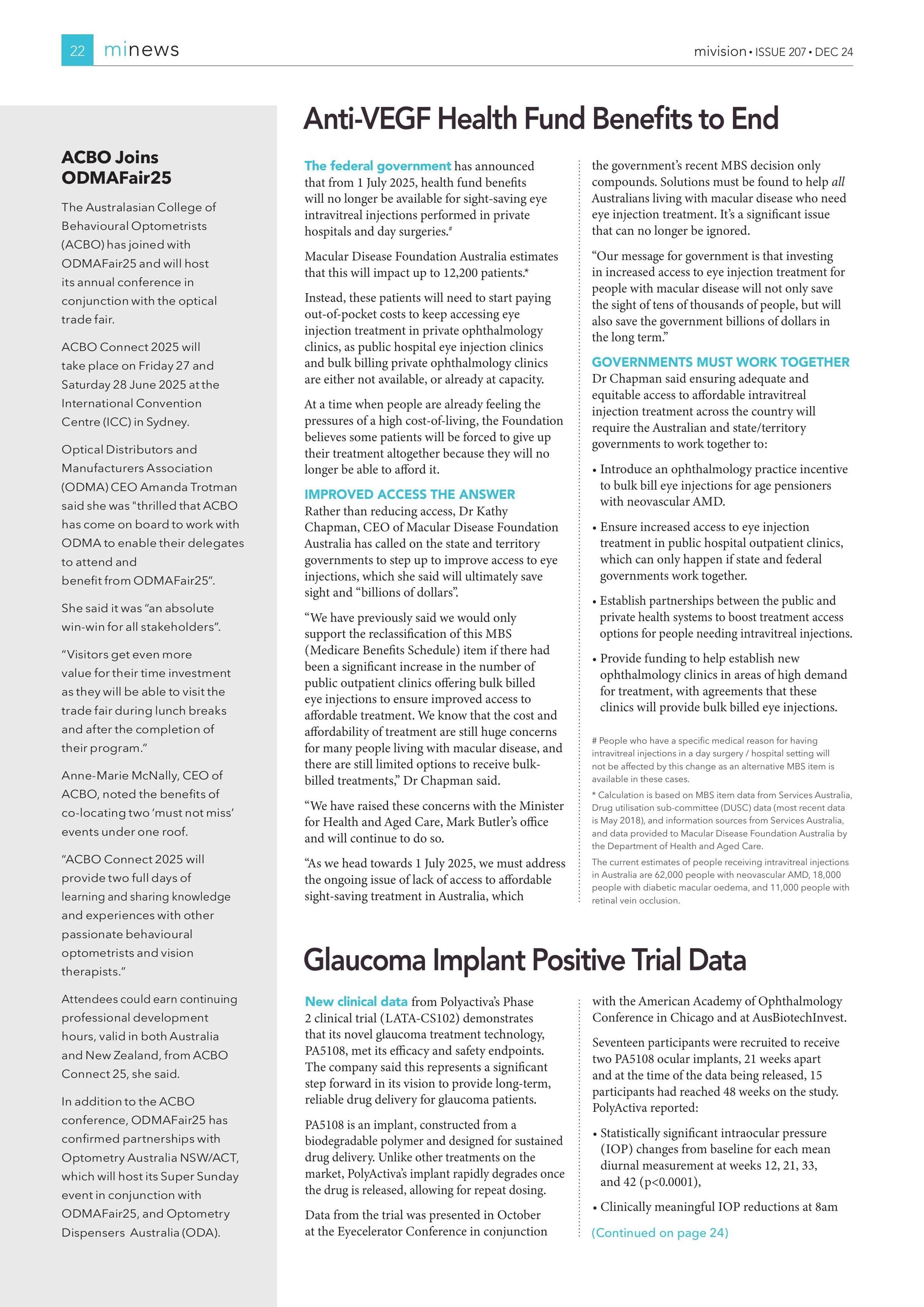 ACBO Joins ODMAFair25