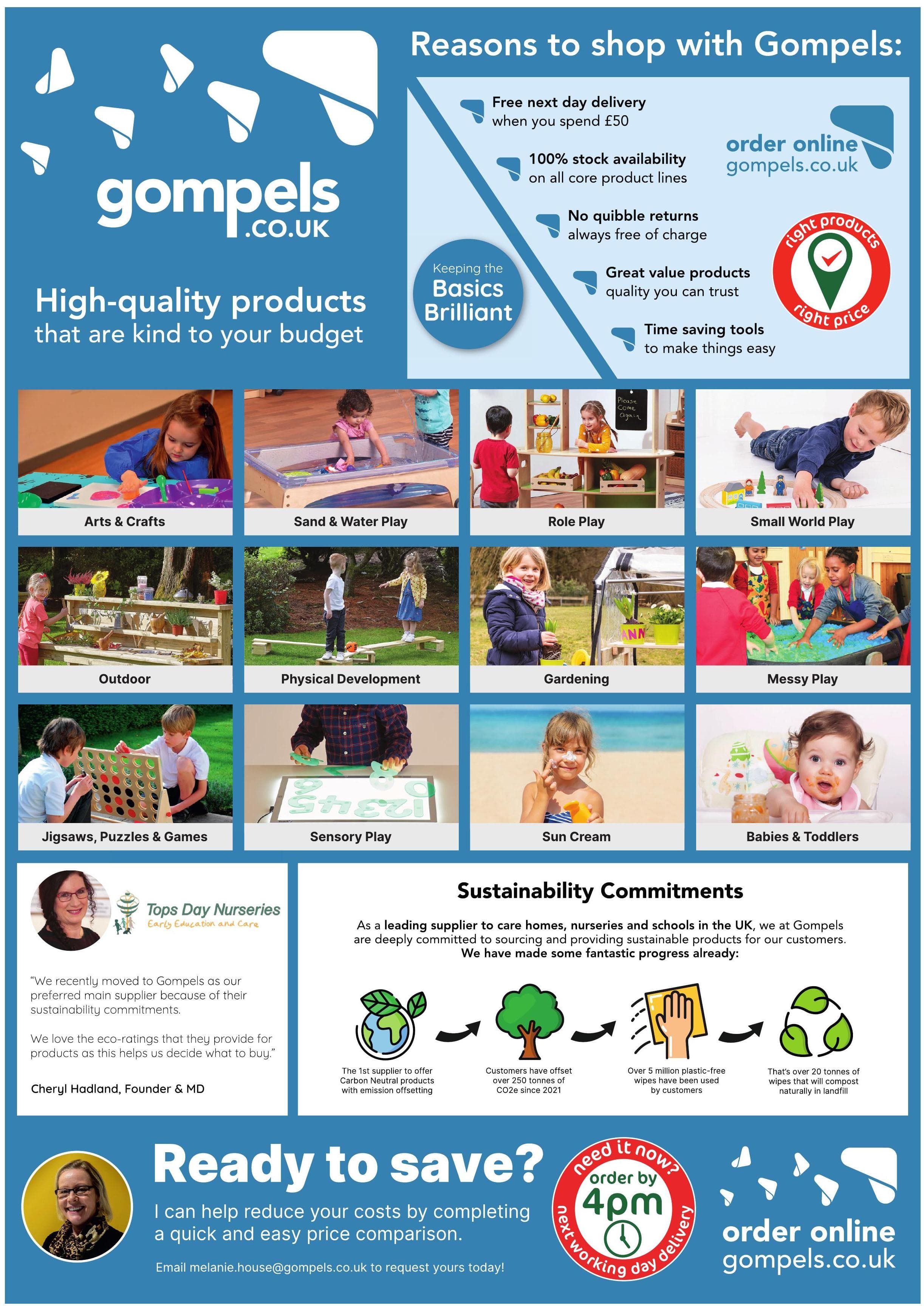 Advert: Gompels