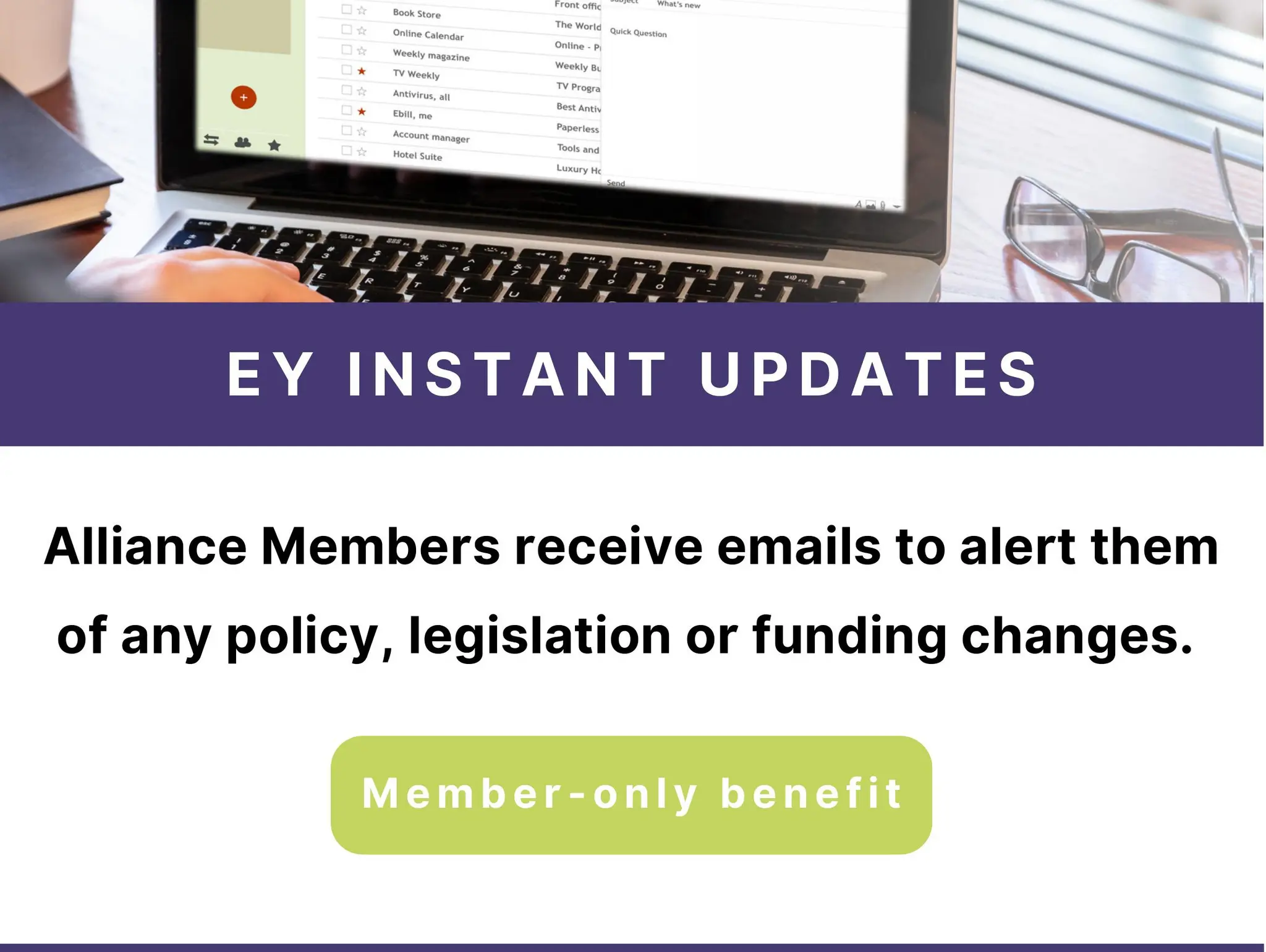 Advert: Early Years Alliance membership