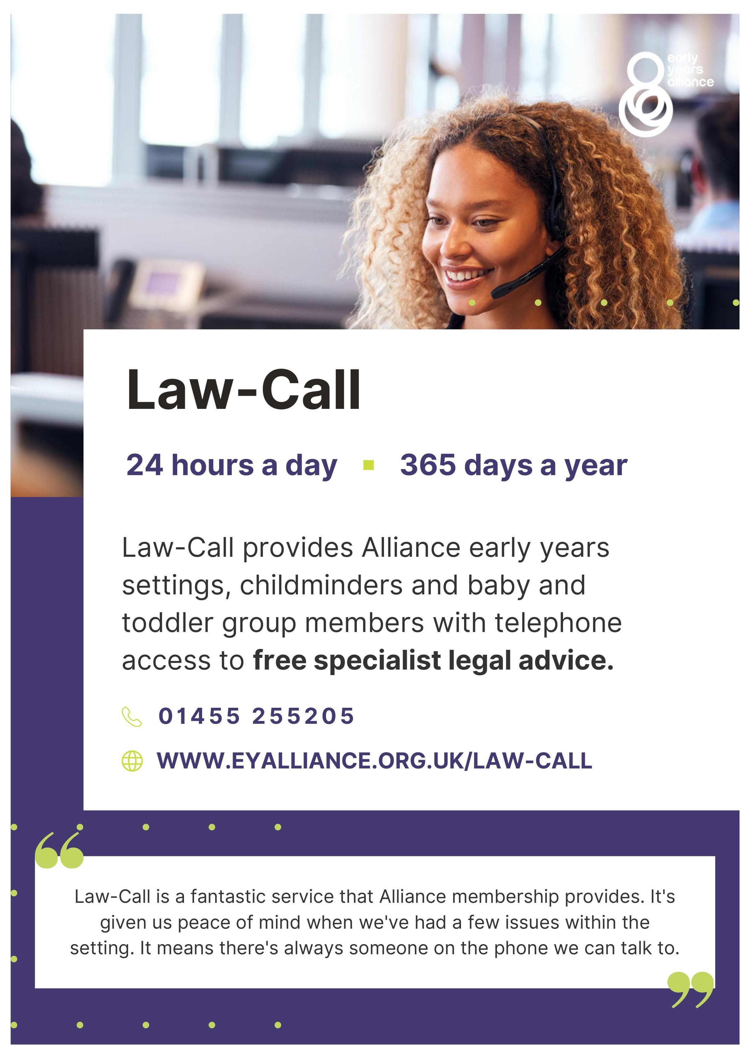 Advert: Law-Call