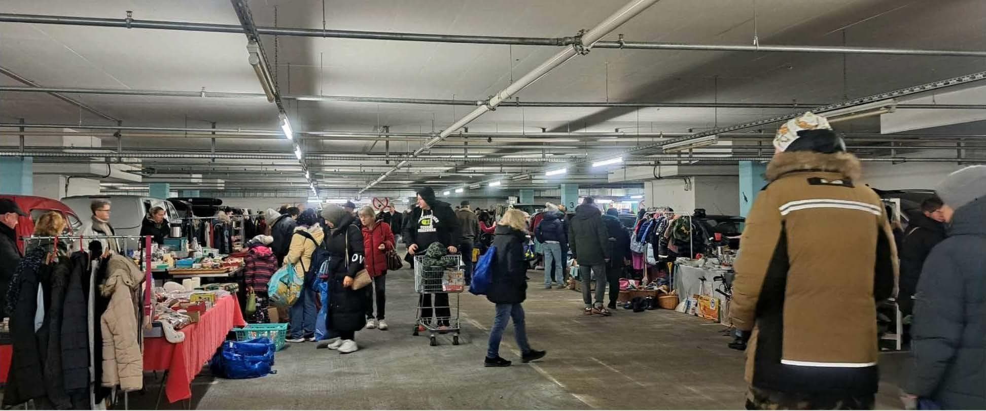 Chợ trời mùa Đông ở Berlin