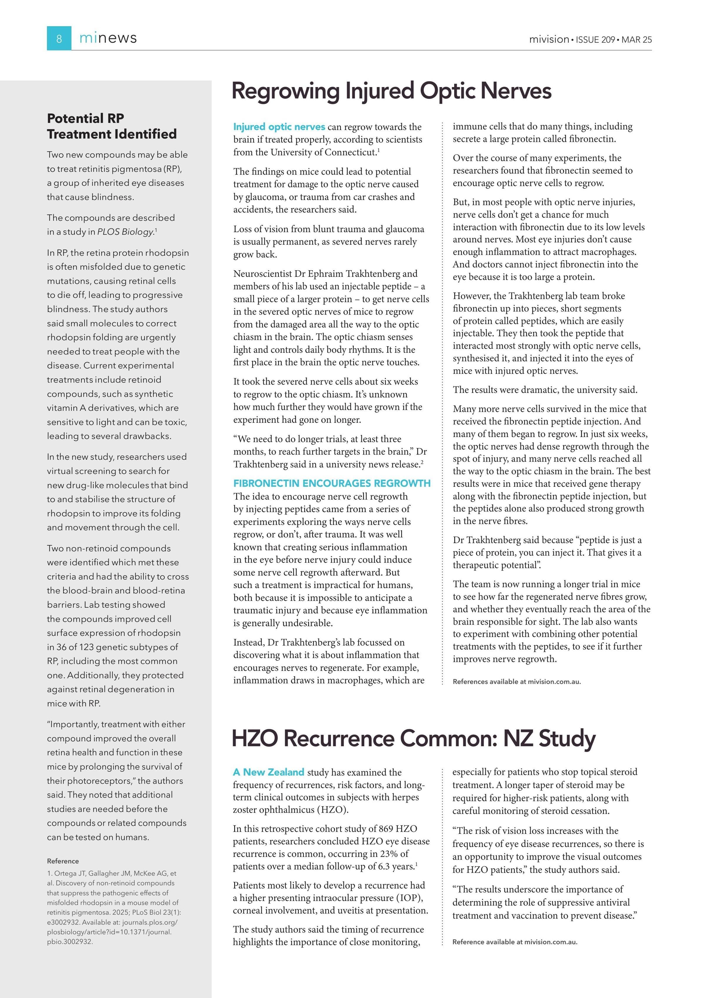 Potential RP Treatment Identified