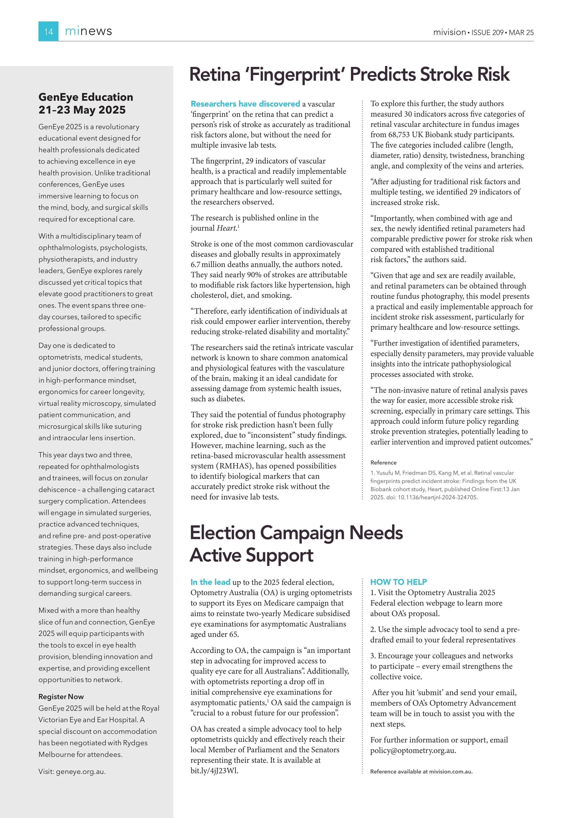 GenEye Education 21–23 May 2025