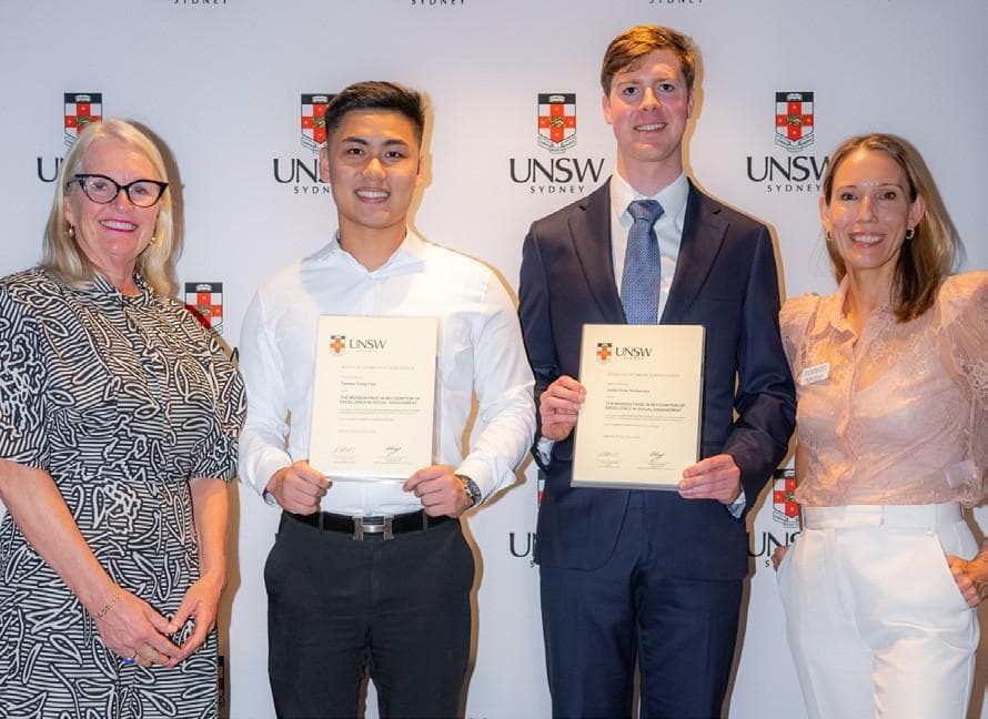 UNSW Class of 2024 Optometrists Celebrated