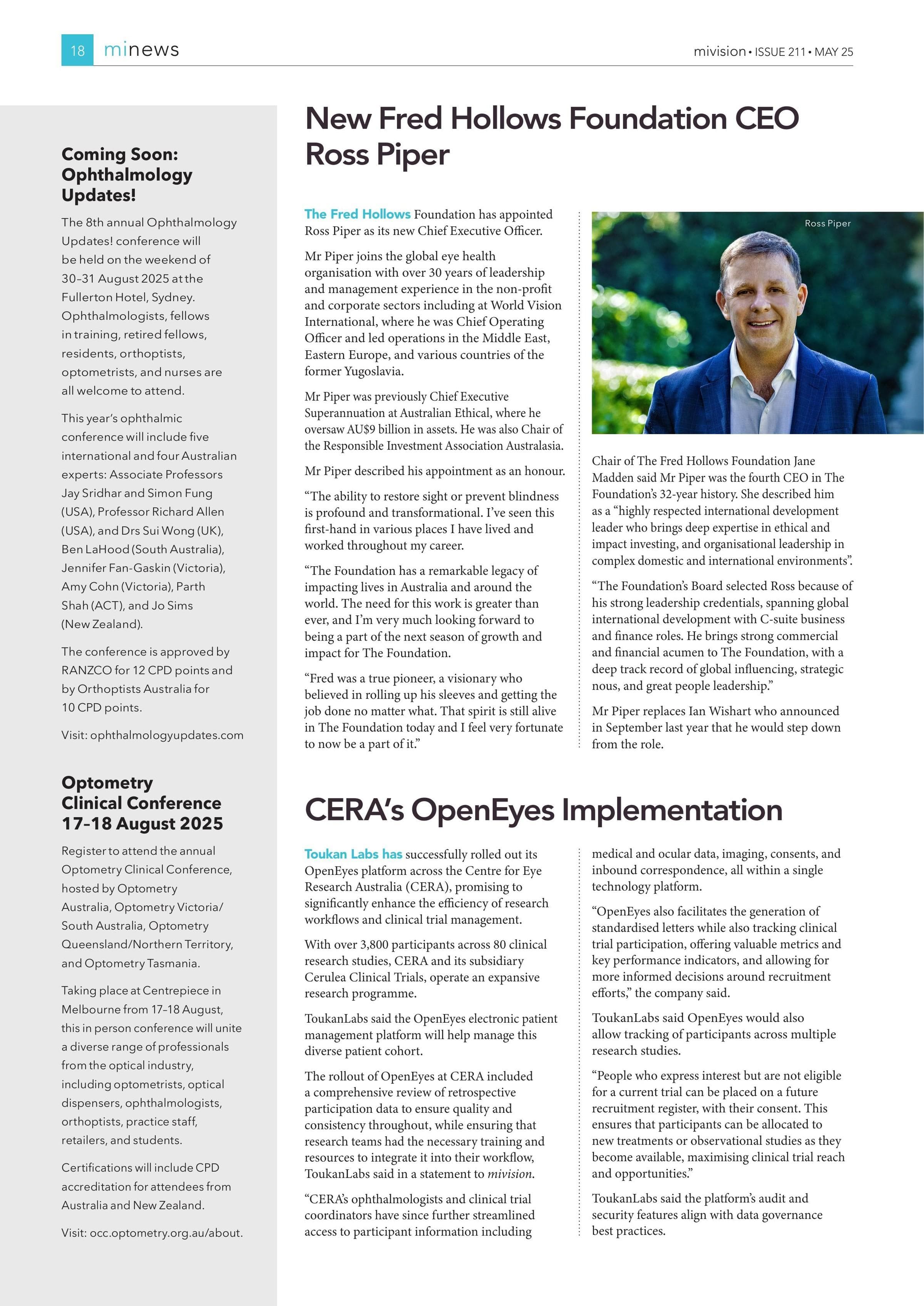 Coming Soon: Ophthalmology Updates!