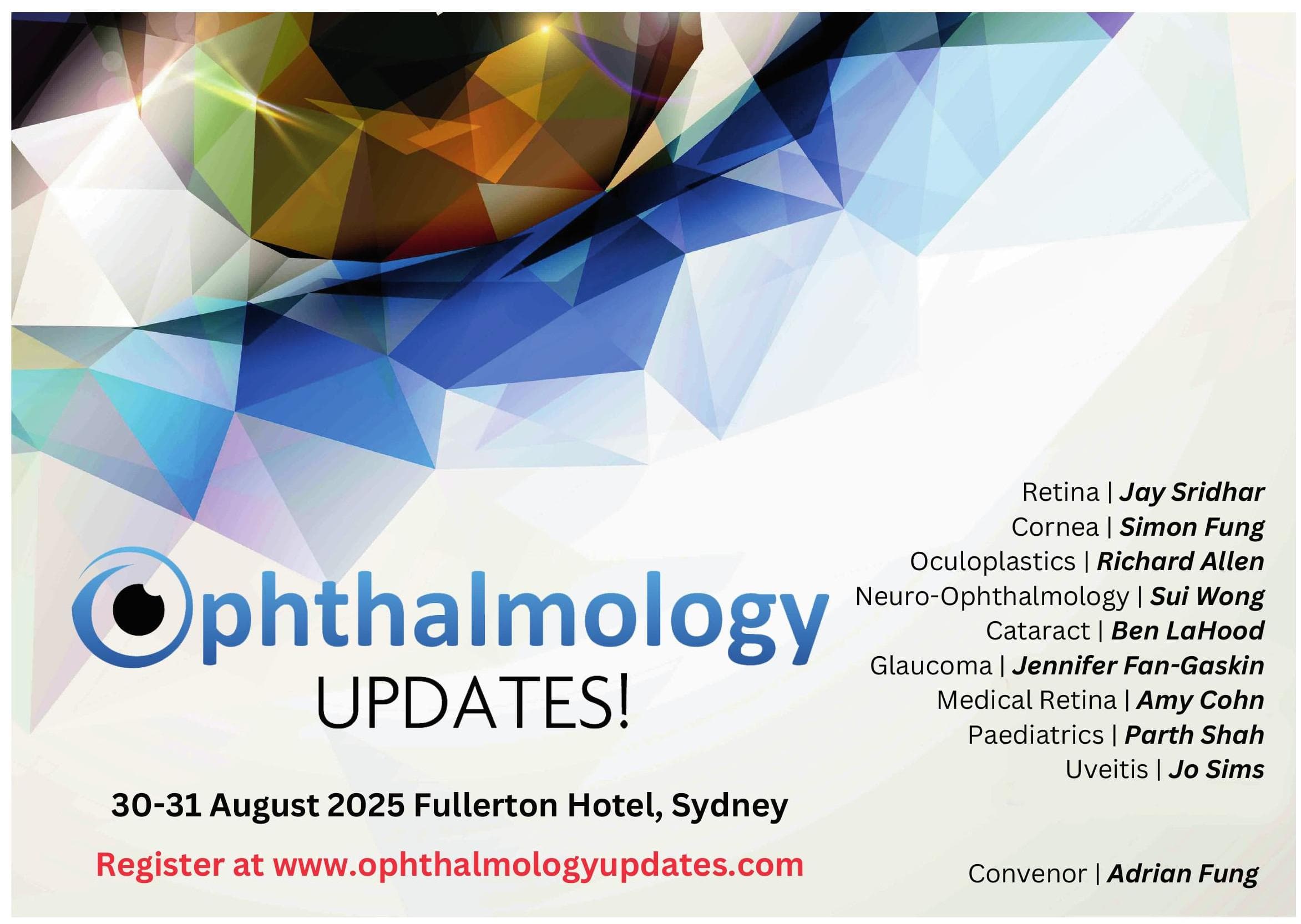 Ophthalmology UPDATES