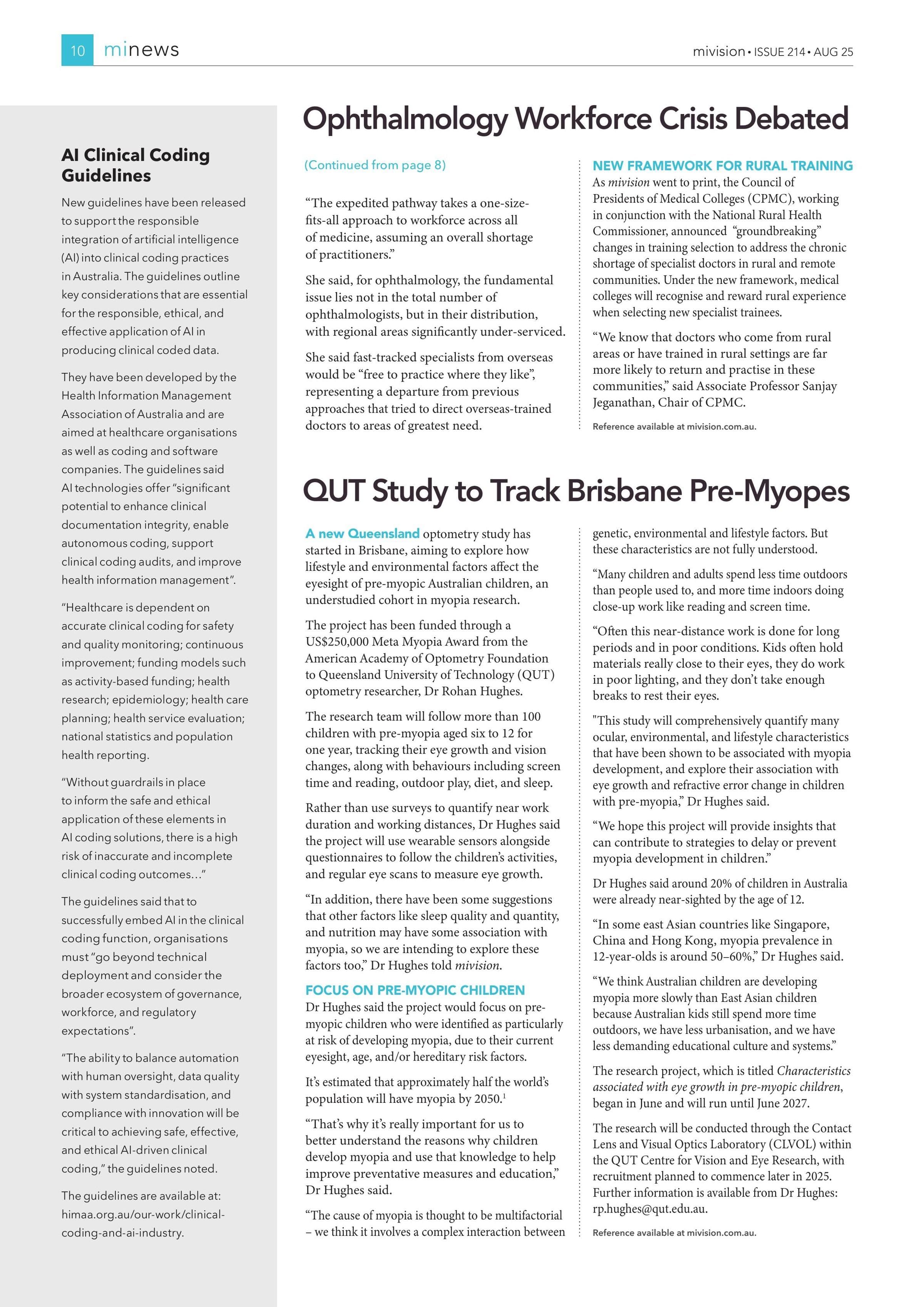 AI Clinical Coding Guidelines