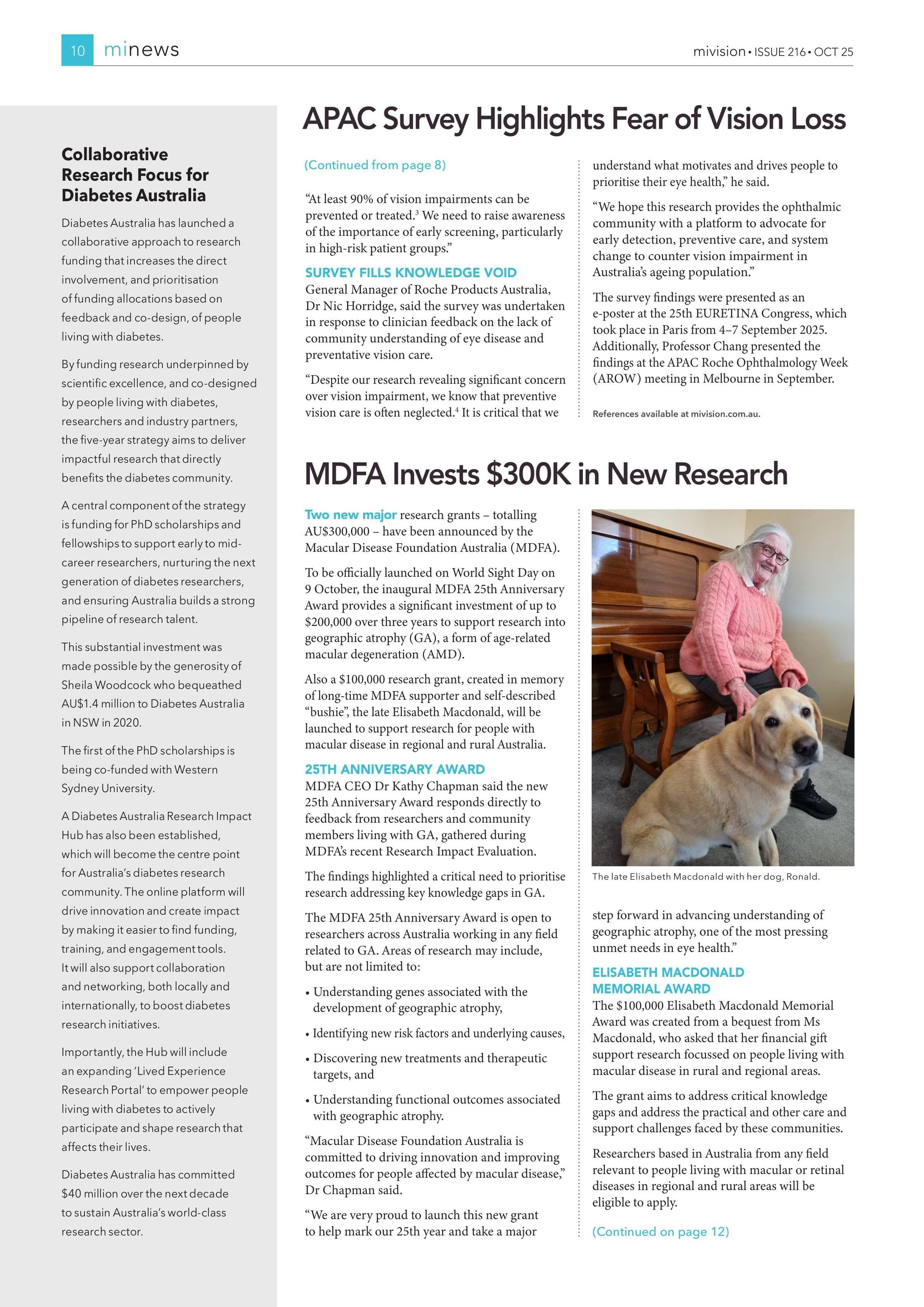 Collaborative Research Focus for Diabetes Australia