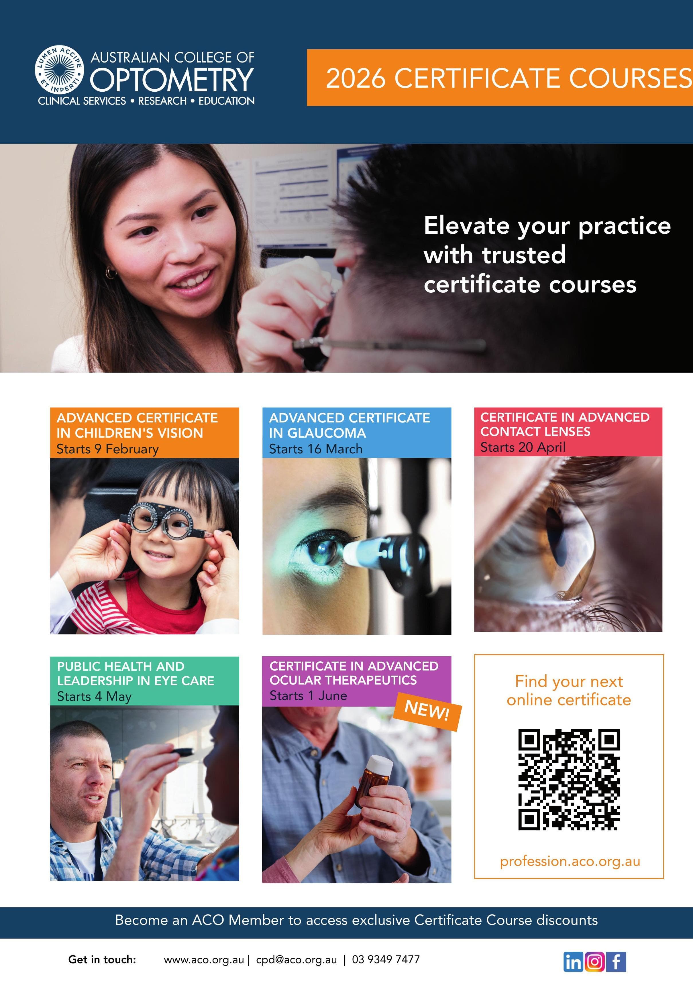 AUSTRALIAN COLLEGE OF OPTOMETRY