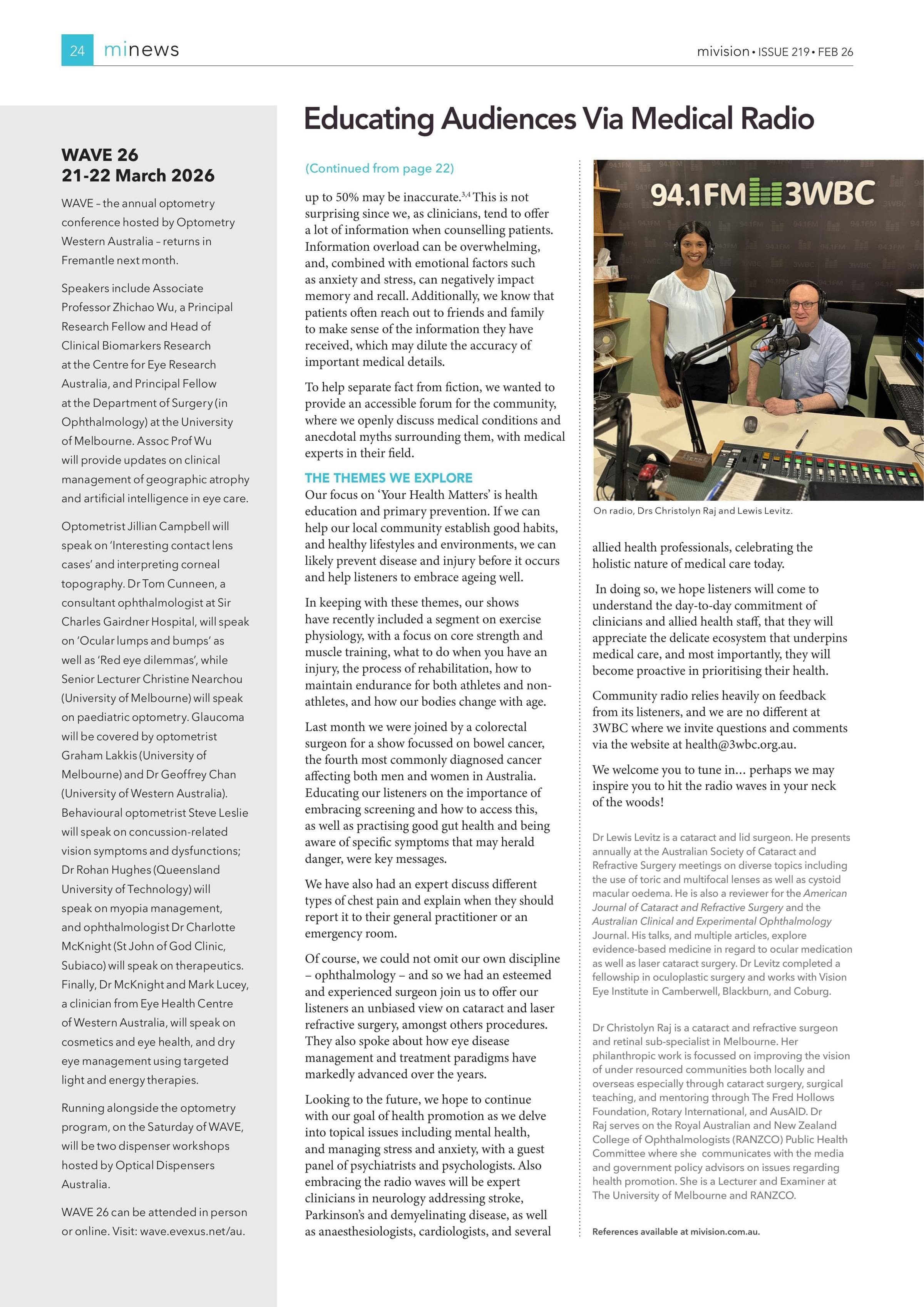 WAVE 26 21-22 March 2026