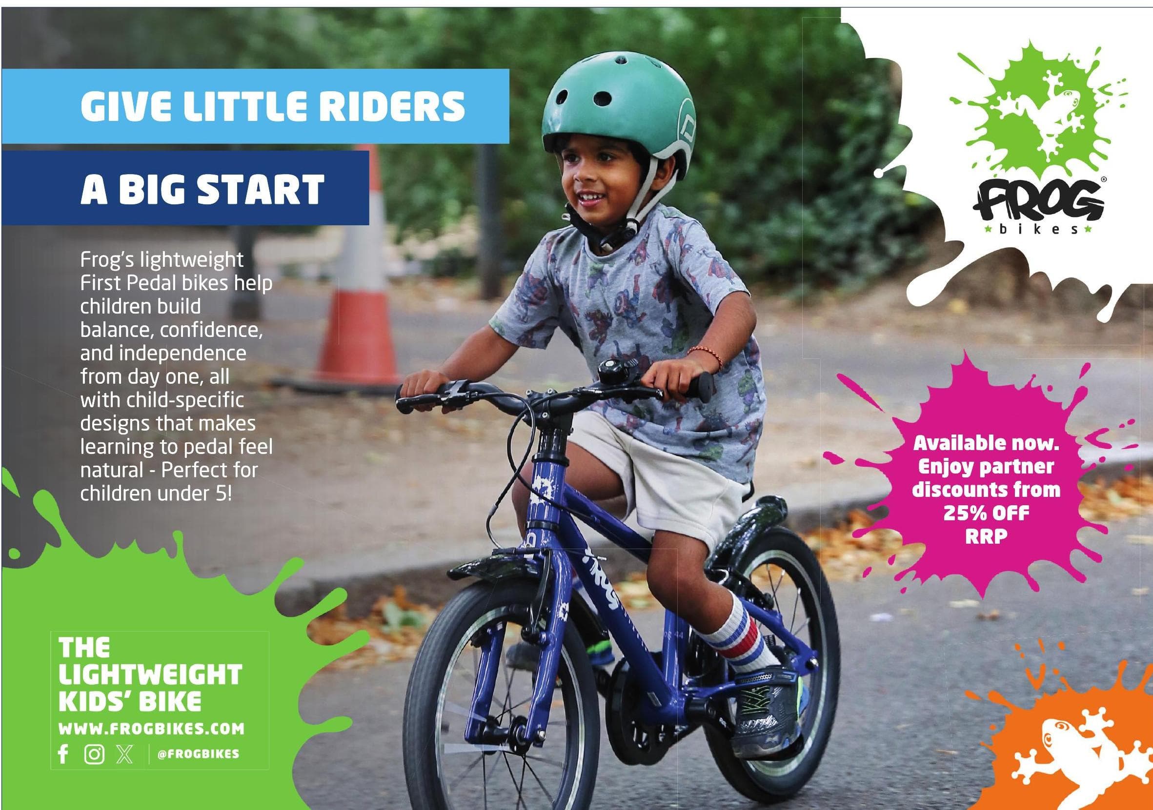 Adverts: Frog Bikes and Stuart Morris