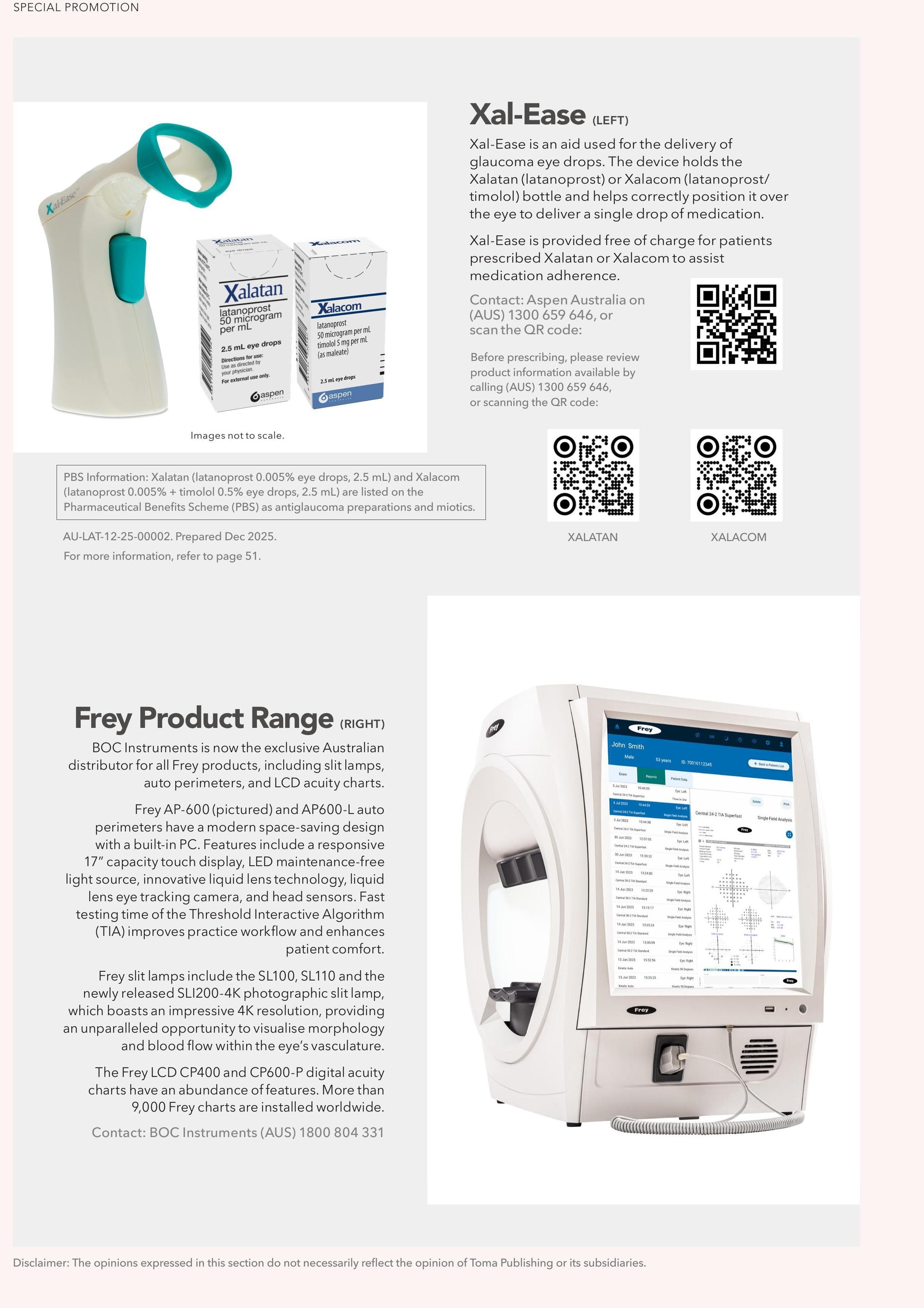 mi ophthalmology products