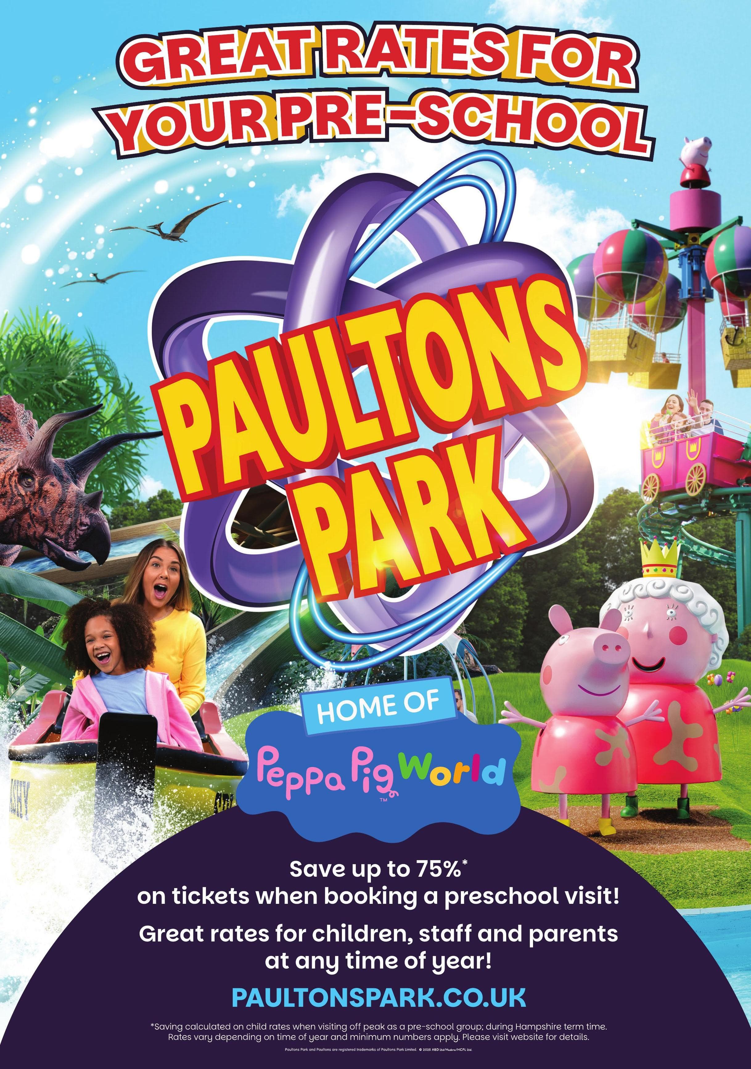 Advert: Paultons Park