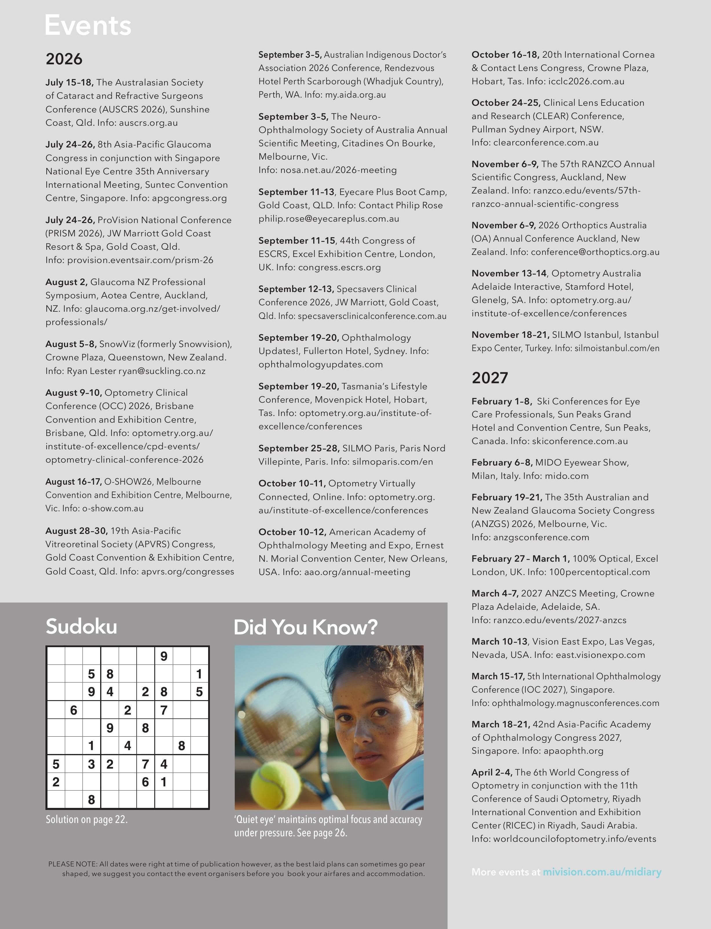 Events
