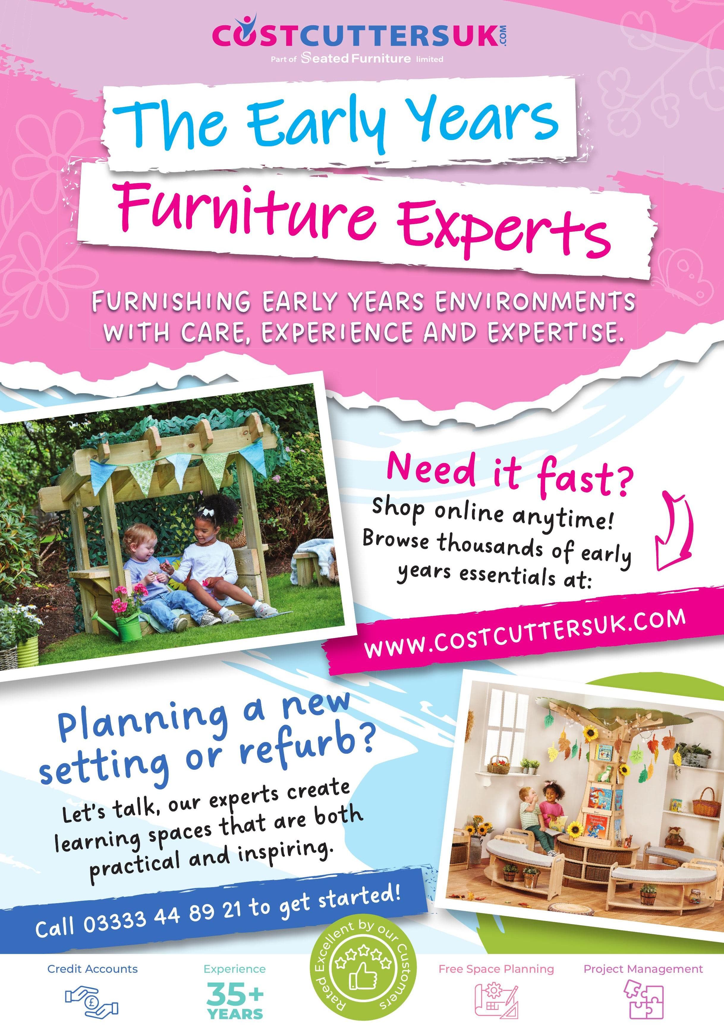 Advert: The Early Years Furnitur Experts