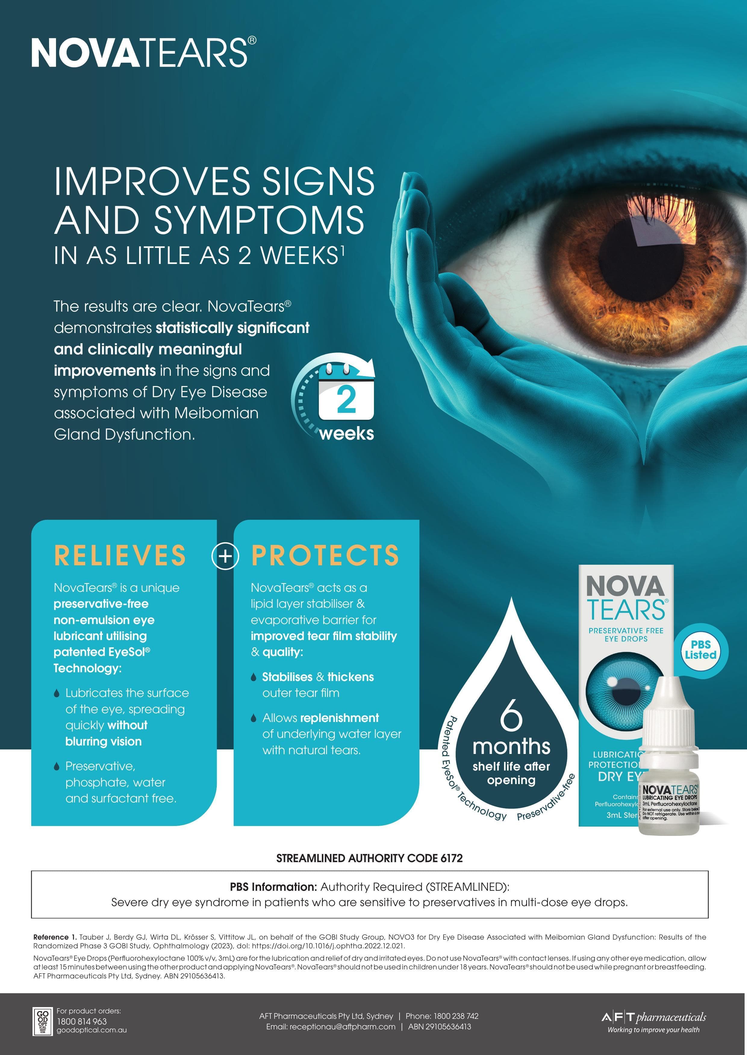 IMPROVES SIGNSAND SYMPTOMSIN AS LITTLE AS 2 WEEKS 1