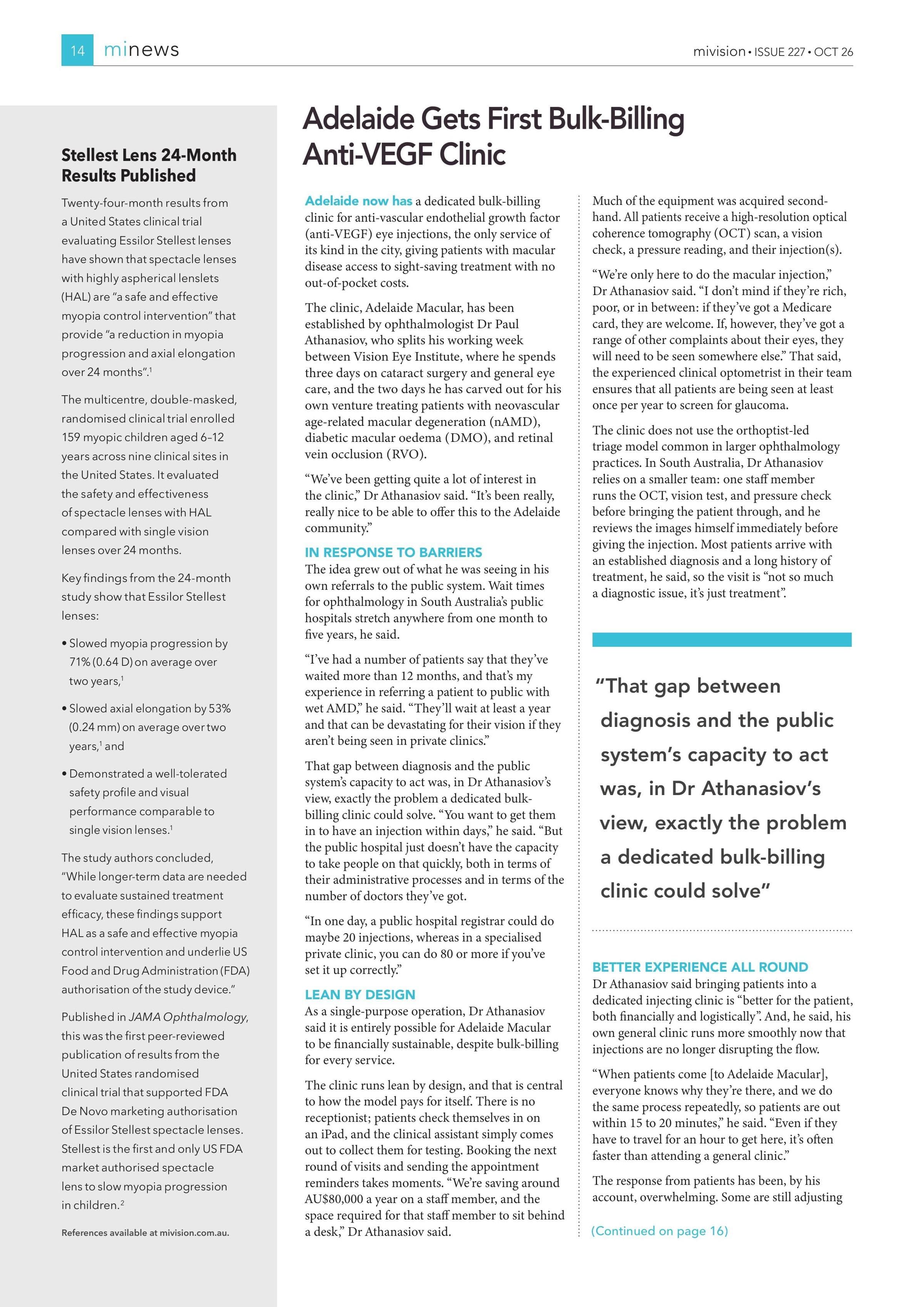 Stellest Lens 24-Month Results Published
