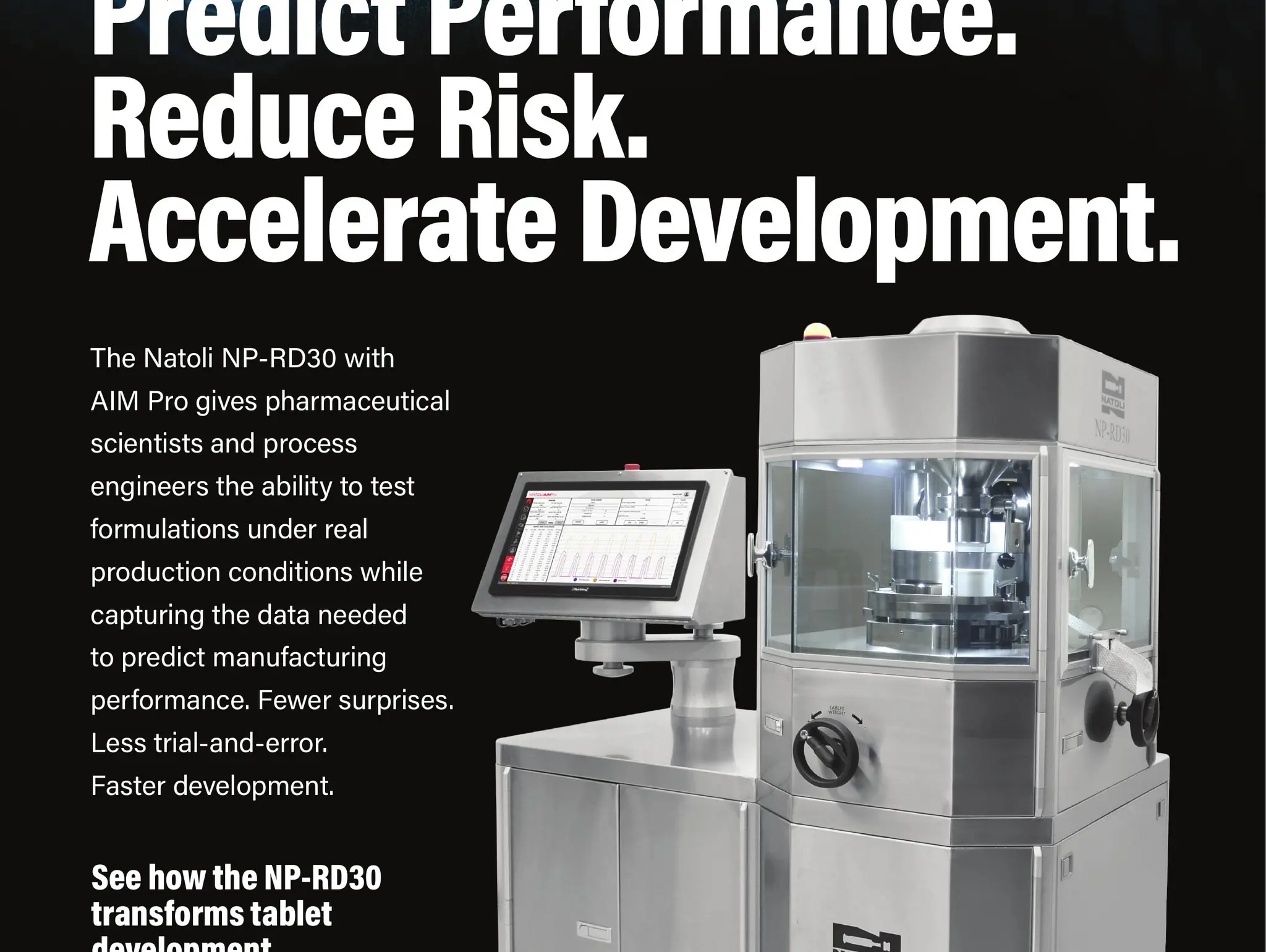 Predict Performance.Reduce Risk.Accelerate Development.