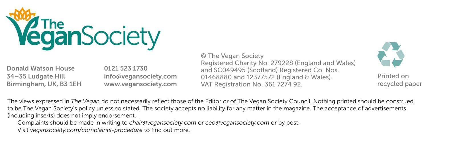 The Vegan Society