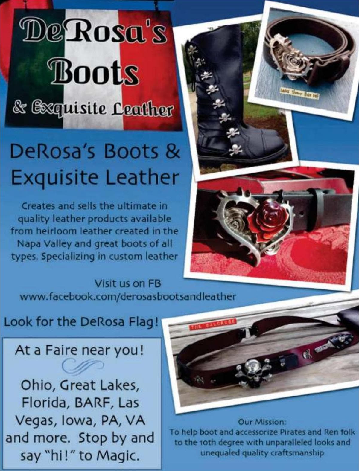 De Rosa's Boots & Exquisite Leather