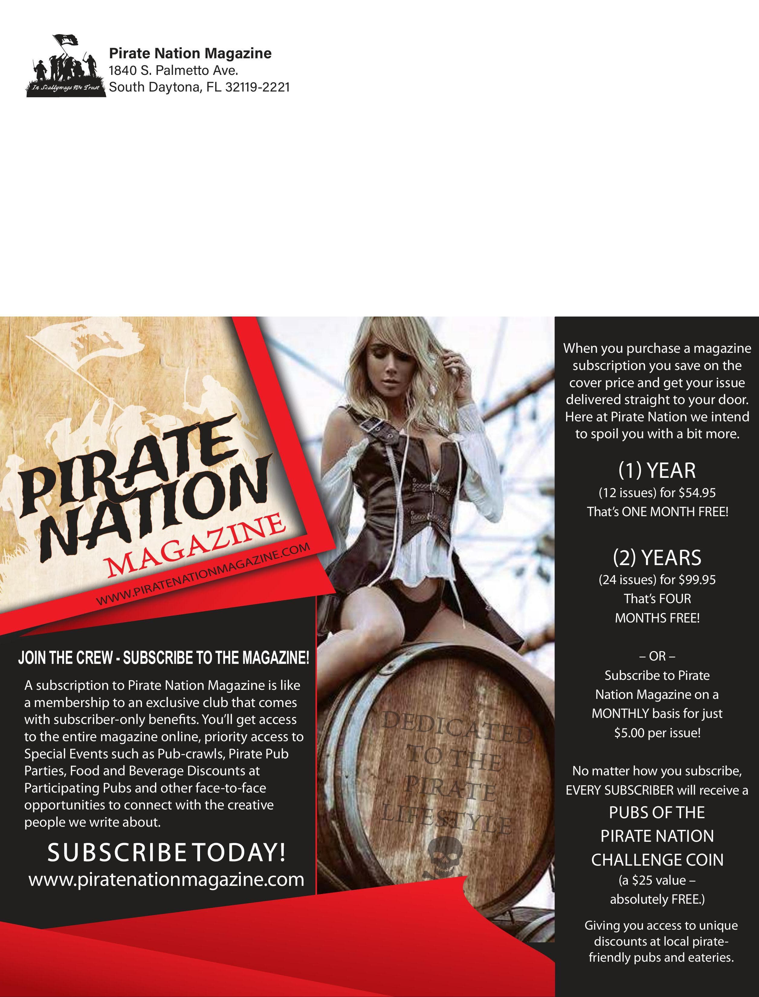PIRATE NATION MAGAZINE