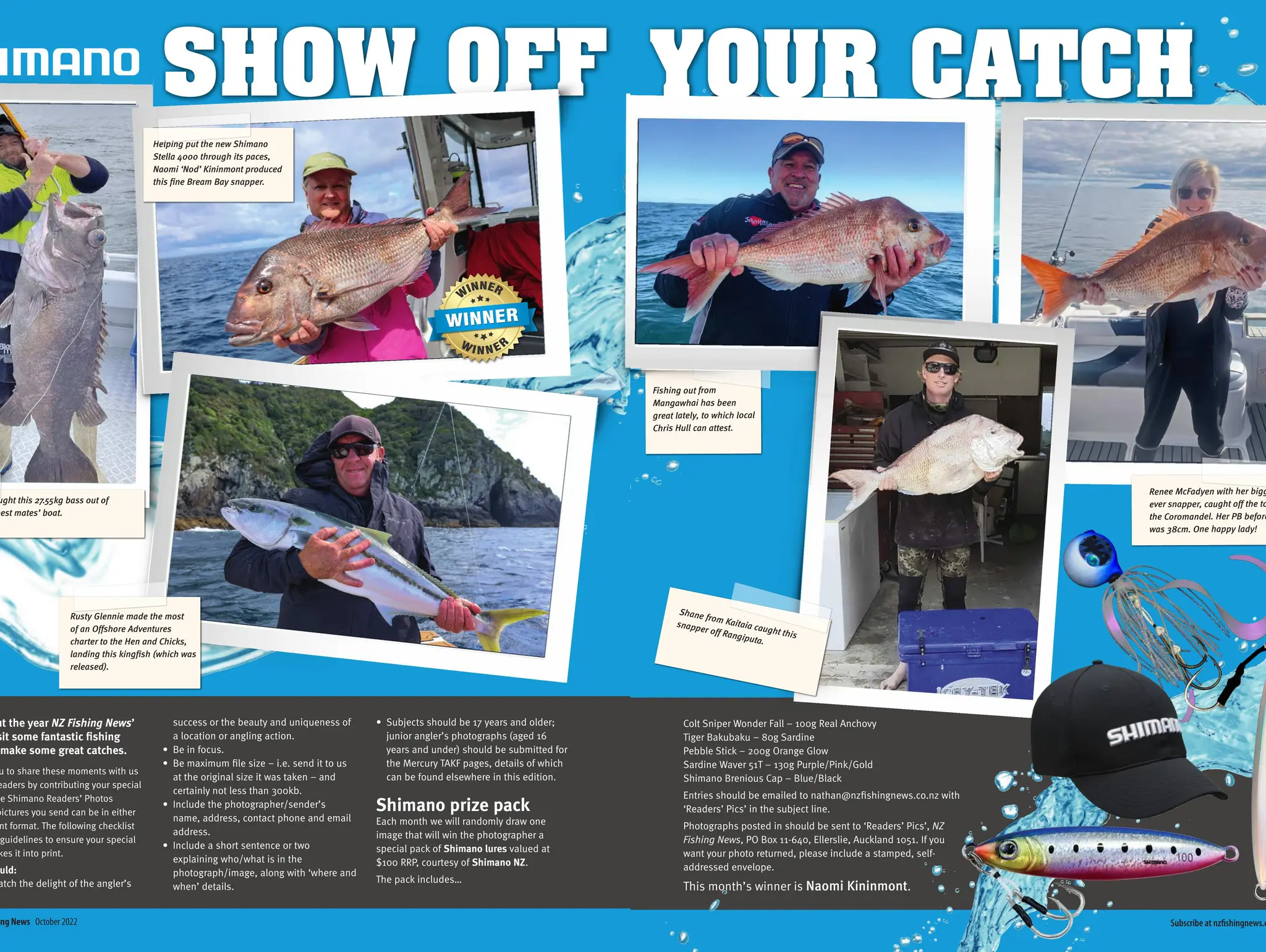 SHOW OFF YOUR CATCH