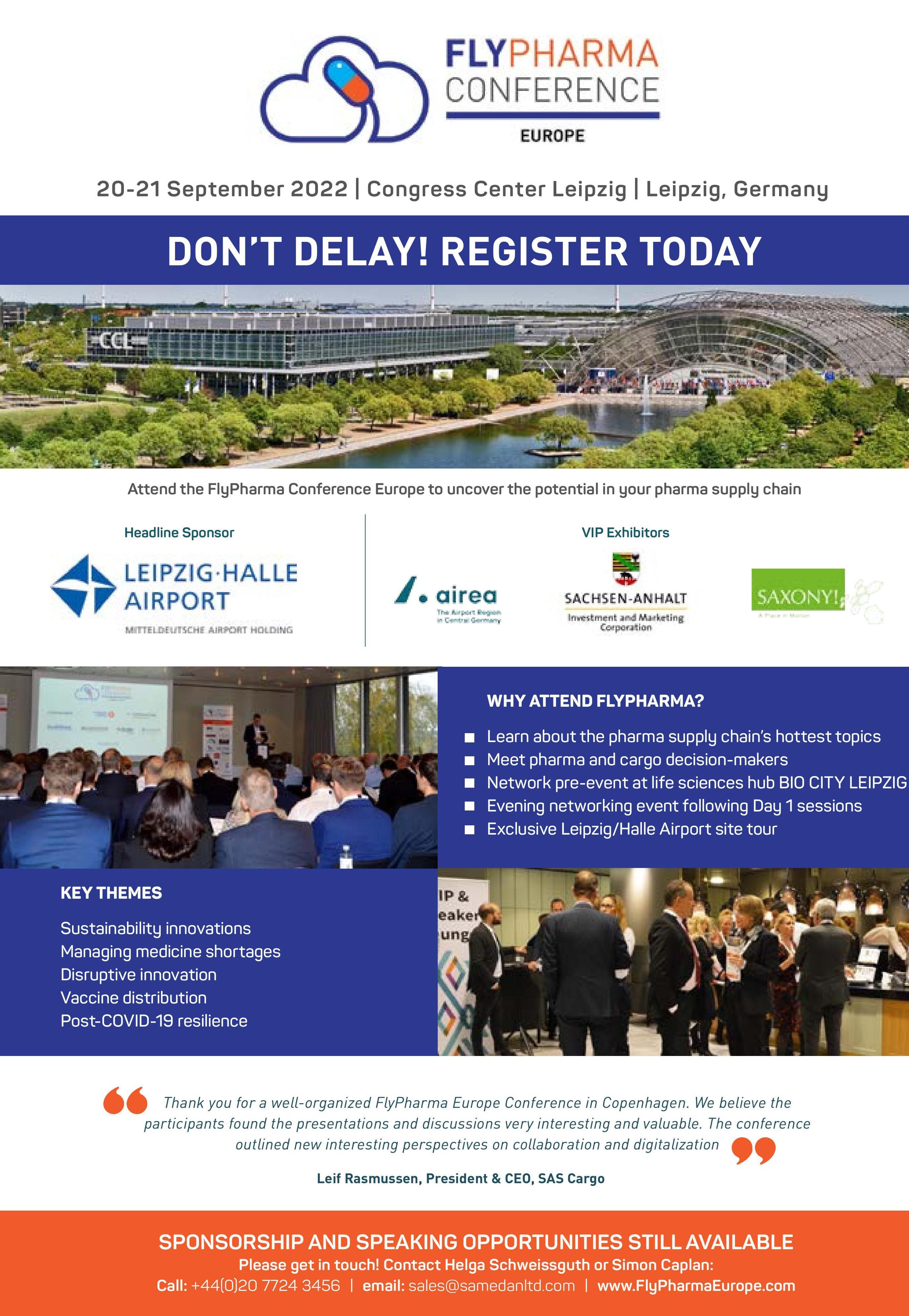 FlyPharma Conference Europe